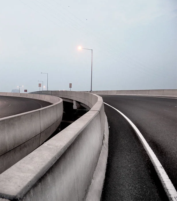 Dusk Freeway