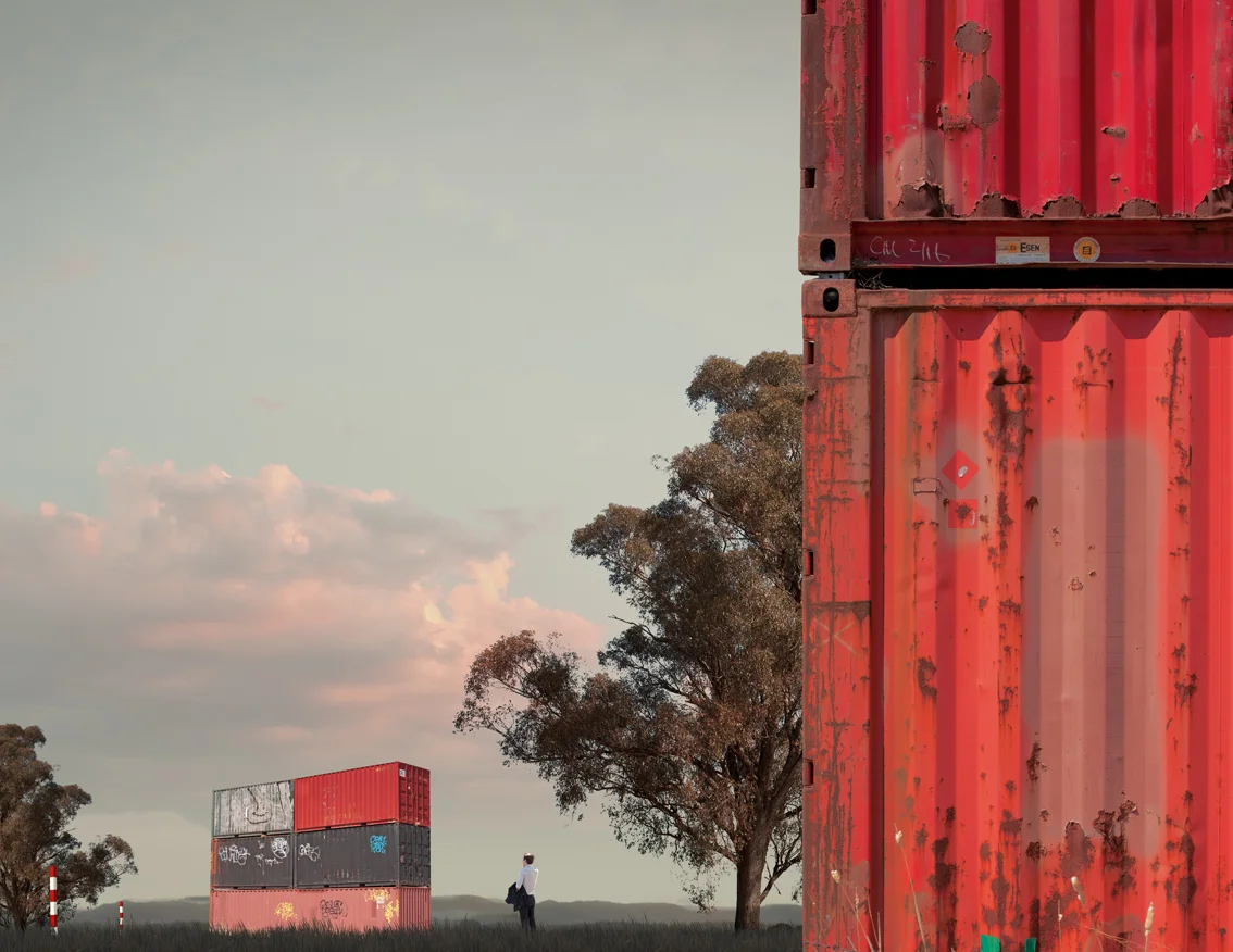 Red Container