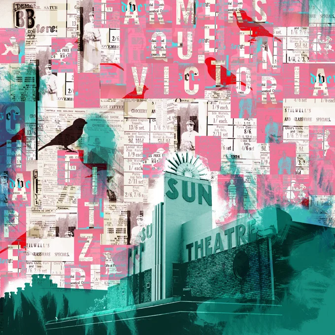 Melbourne Soul, 2010 Archival pigment print 100cm x 100cm 135cm x 135cm