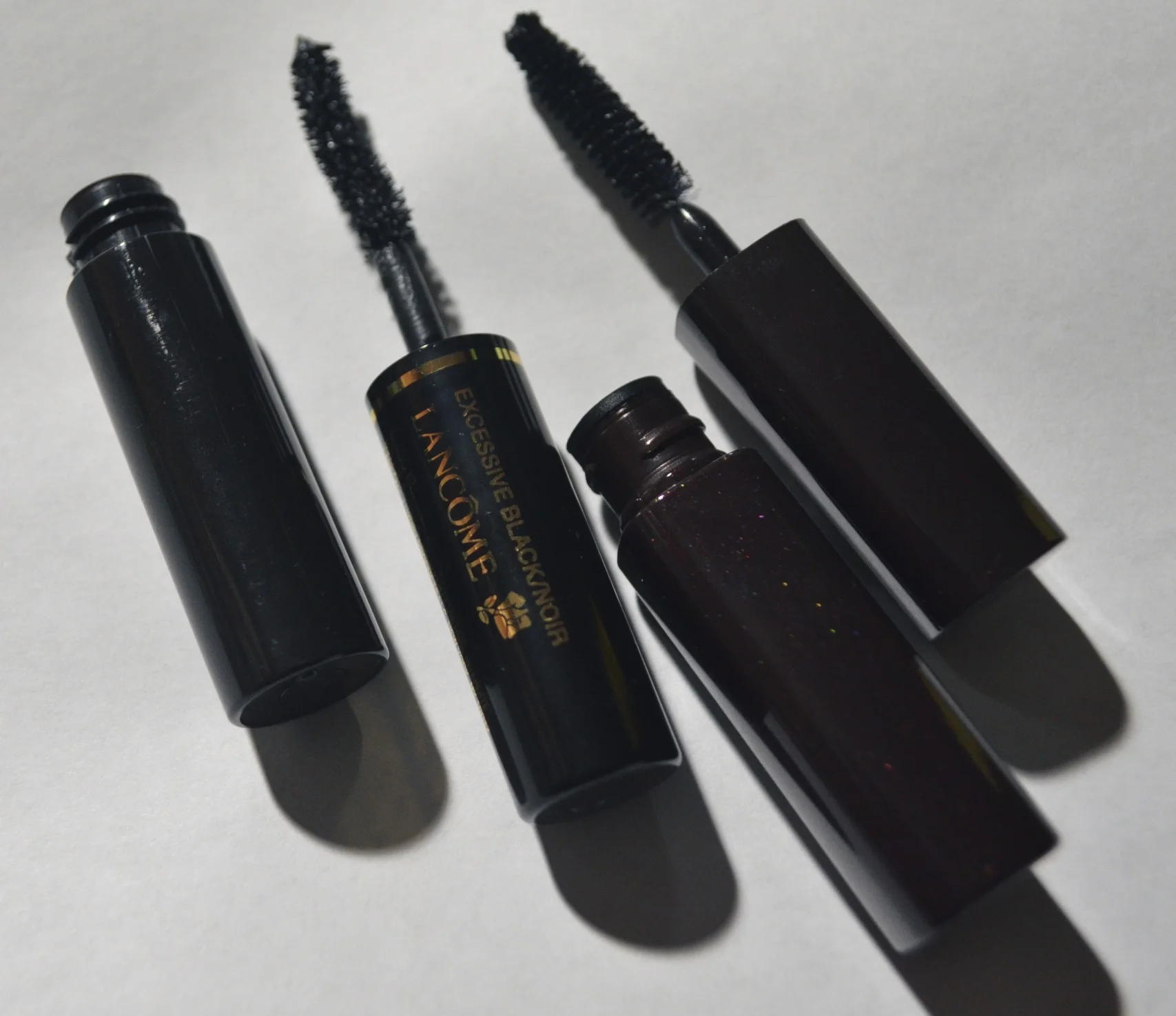 lancome hypnose drama mascara wand, laura mercier mascara wand