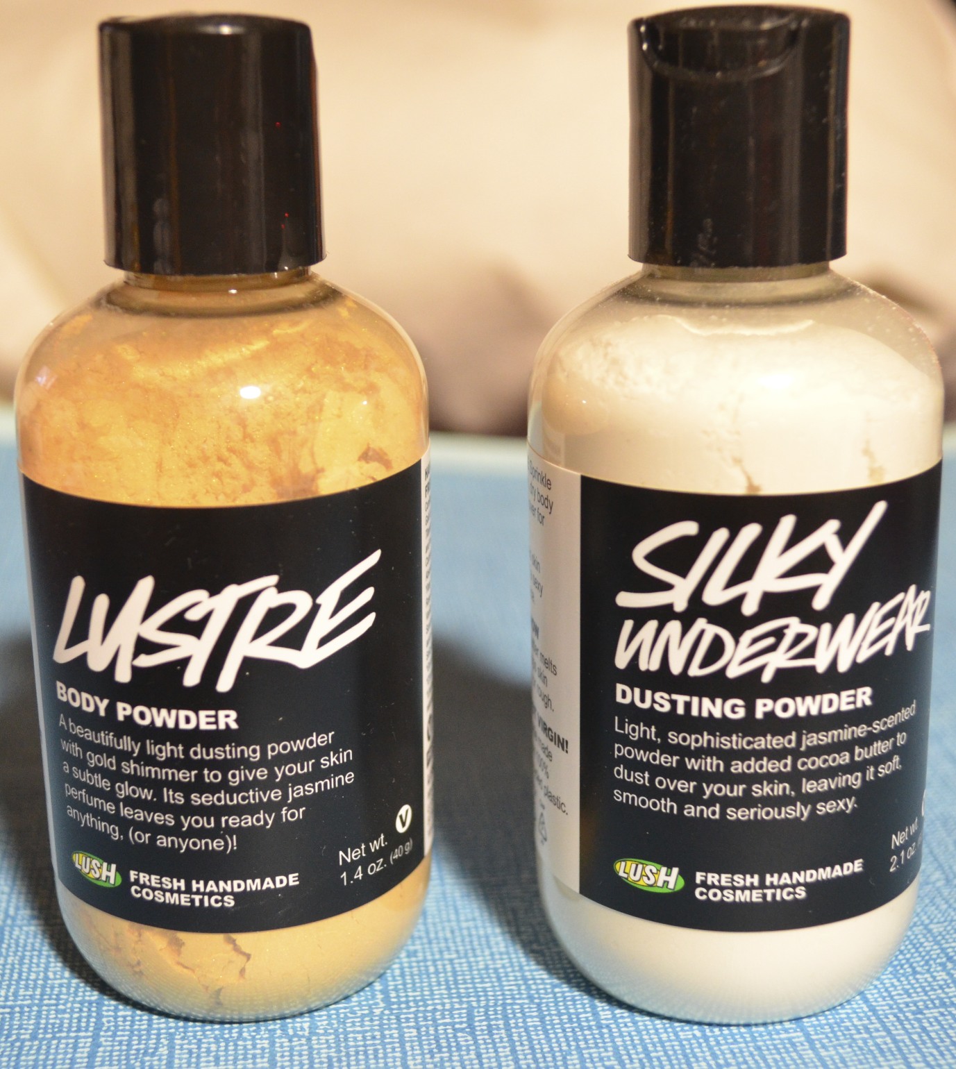 Dust Yourself with Lush Silky Underwear & Lustre Body Powder — XOXO, JOYCE