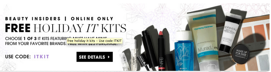 sephora promo