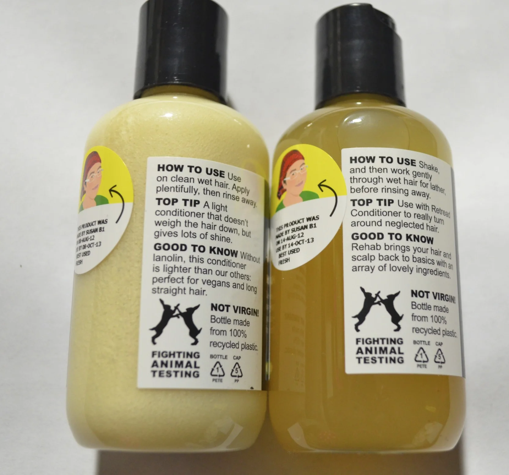 lush rehab instructions, lush veganese instructions