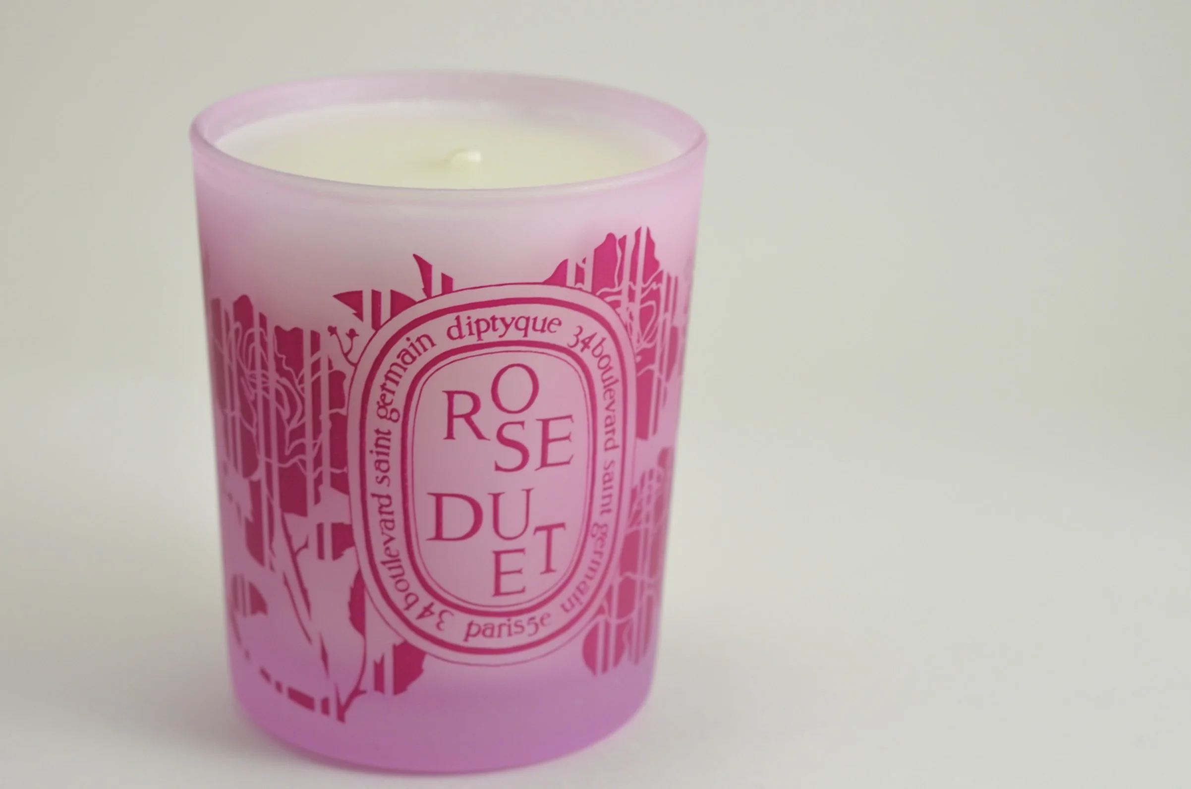 diptyque rose duet candle