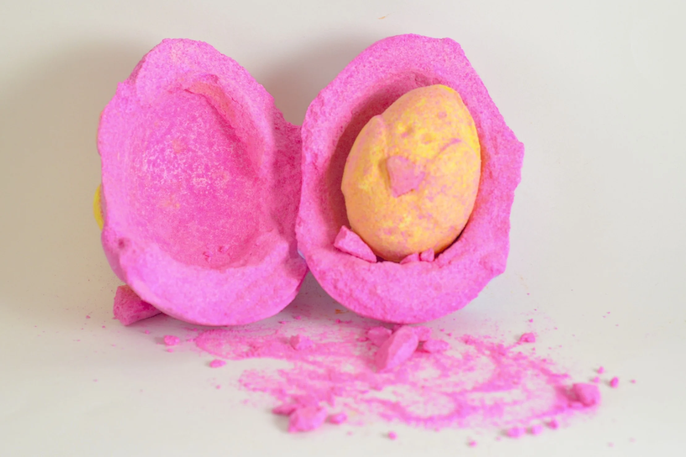 lush immaculate eggception pink, lush easter collection