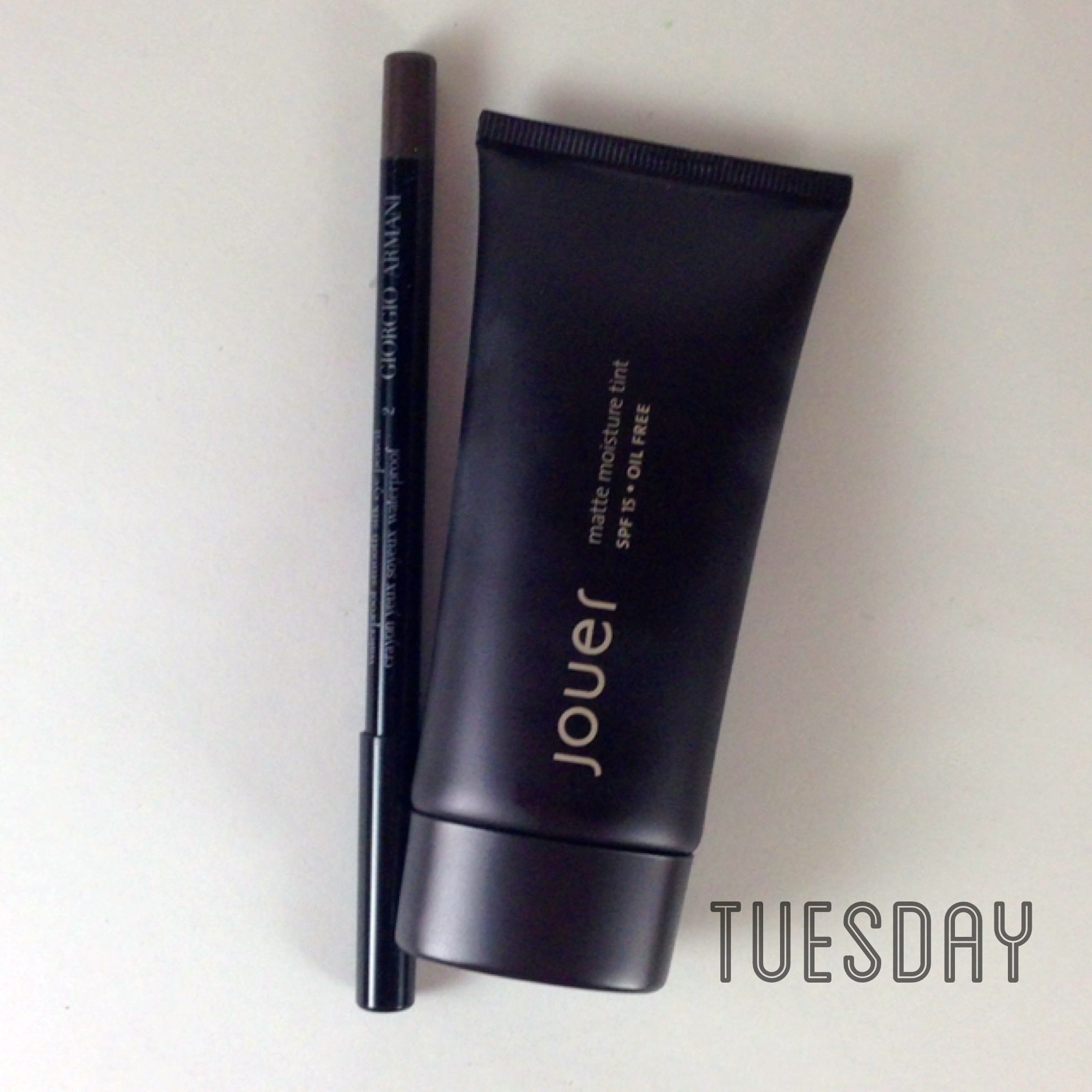Armani Waterproof Smooth Silk Eyeliner in 2 Brown, Jouer Matte Moisture Tint
