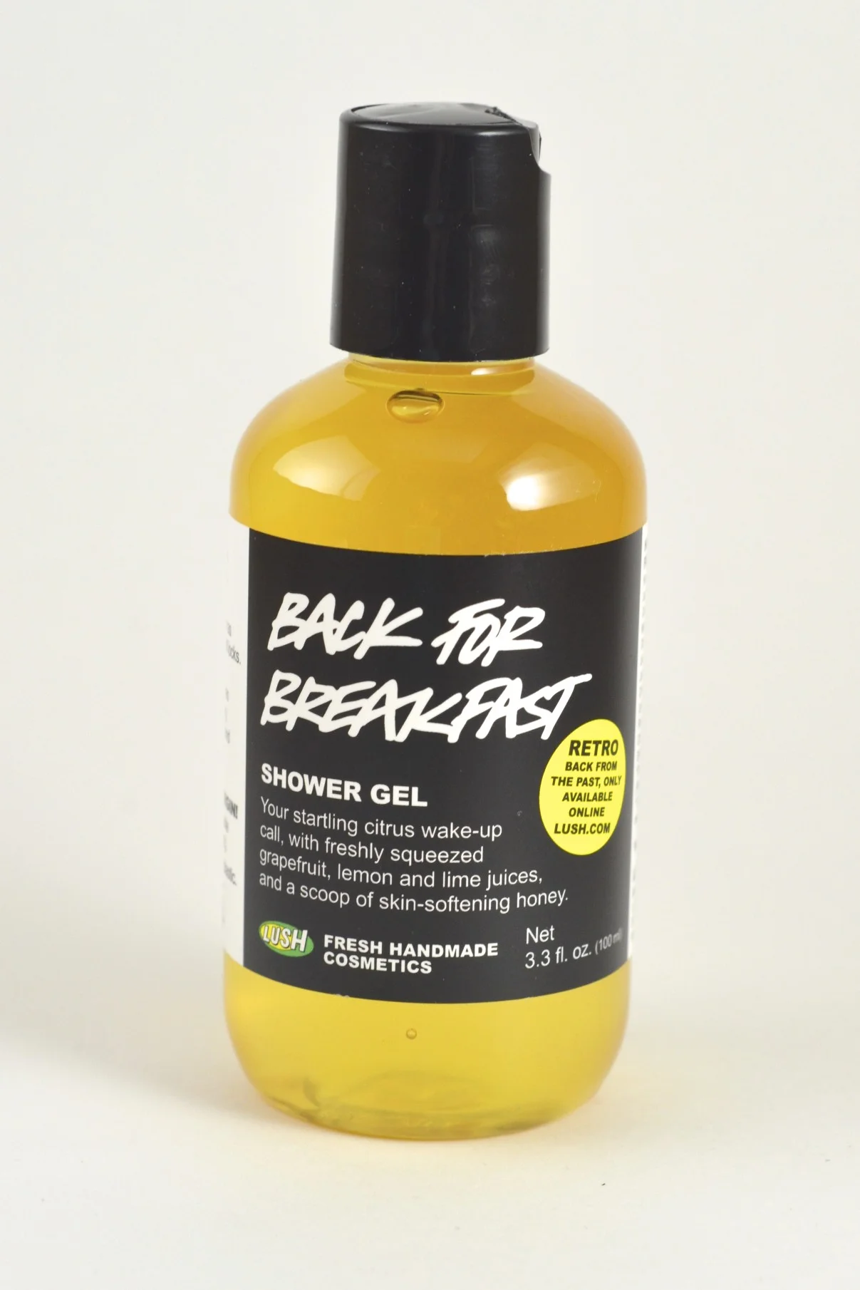 lush back for breakfast shower gel review