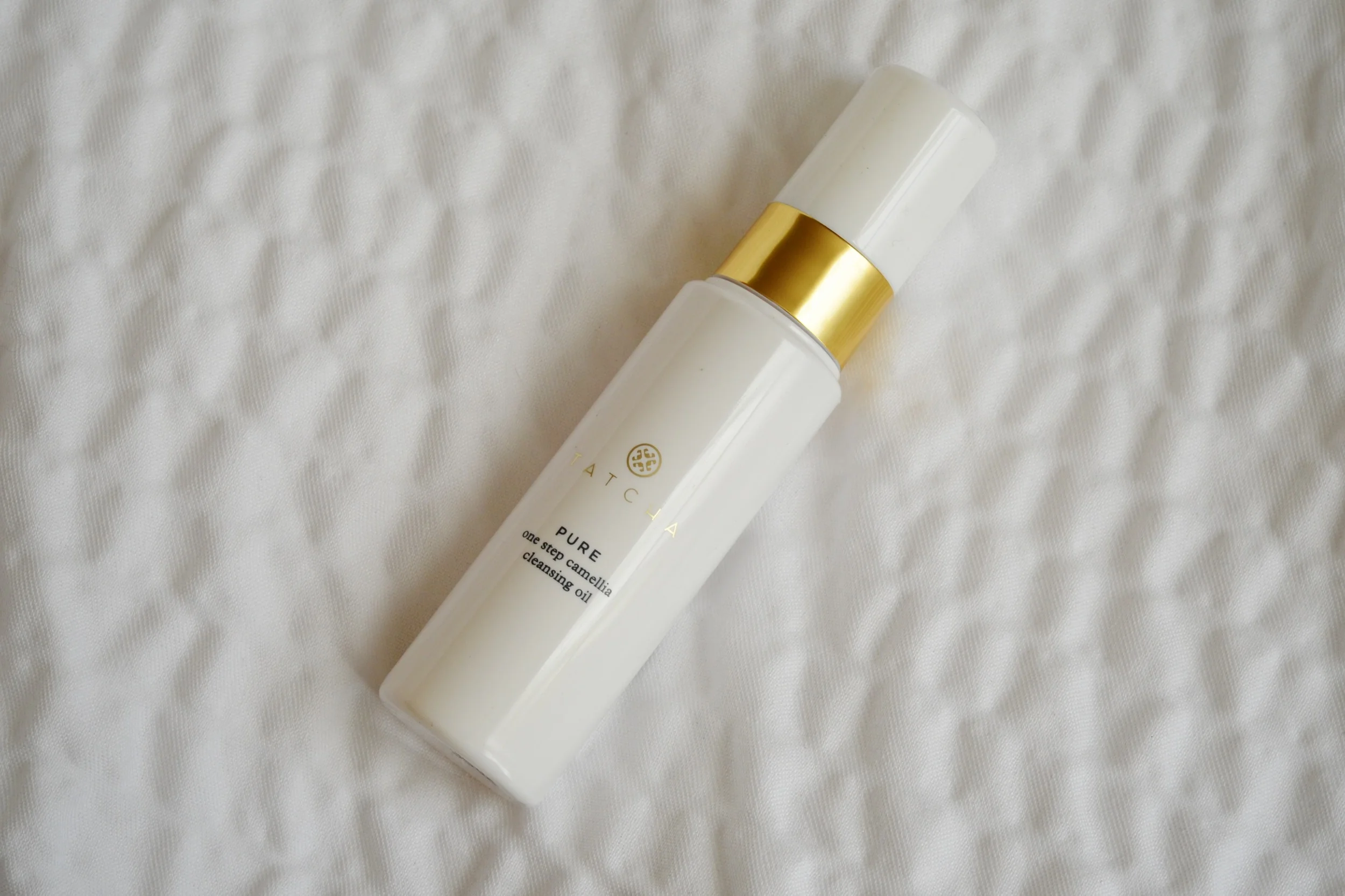 Tatcha Pure One Step Camellia Cleansing OIl review, tatcha cleansing oil review