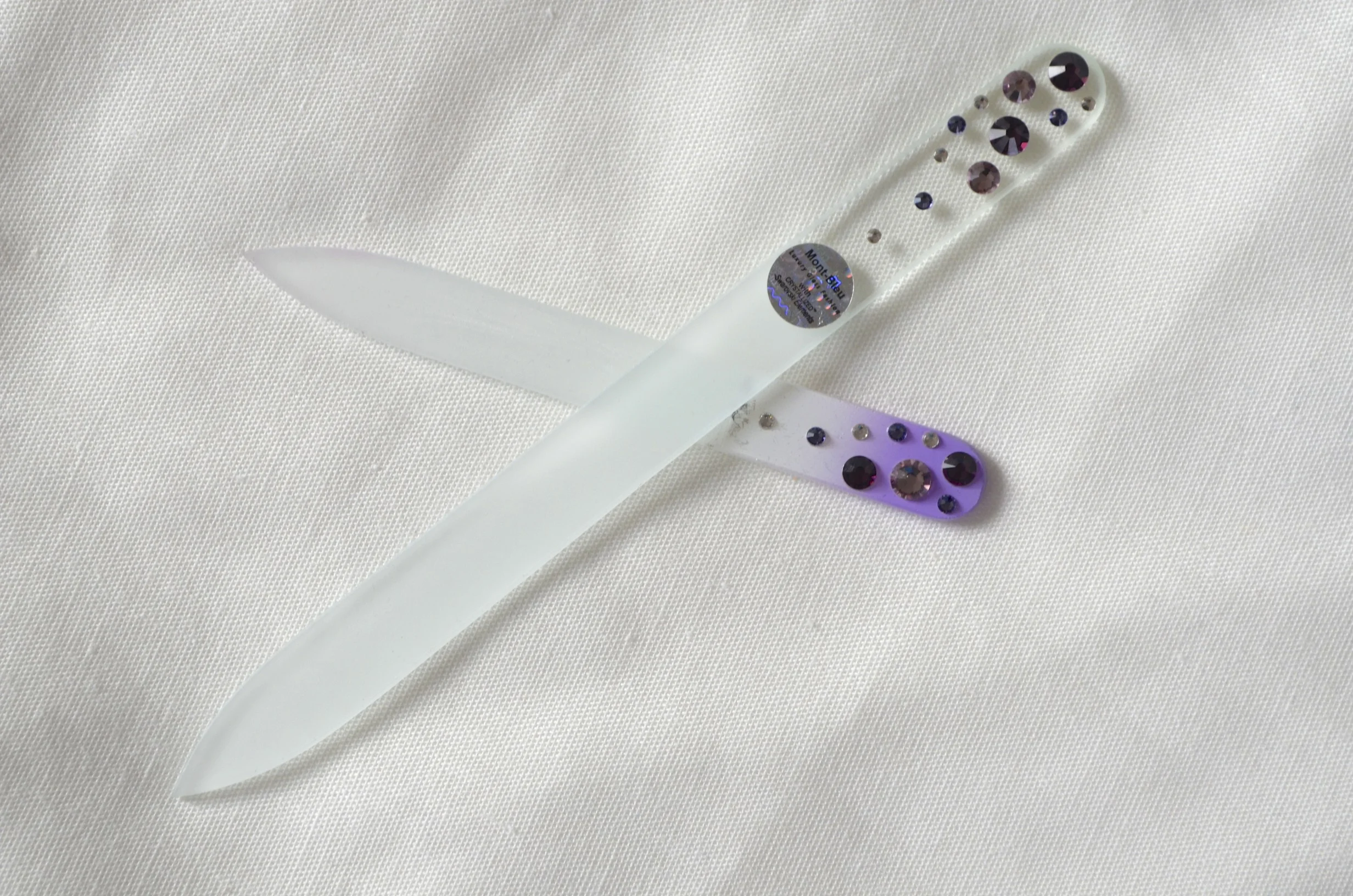 mont bleu glass nail file review