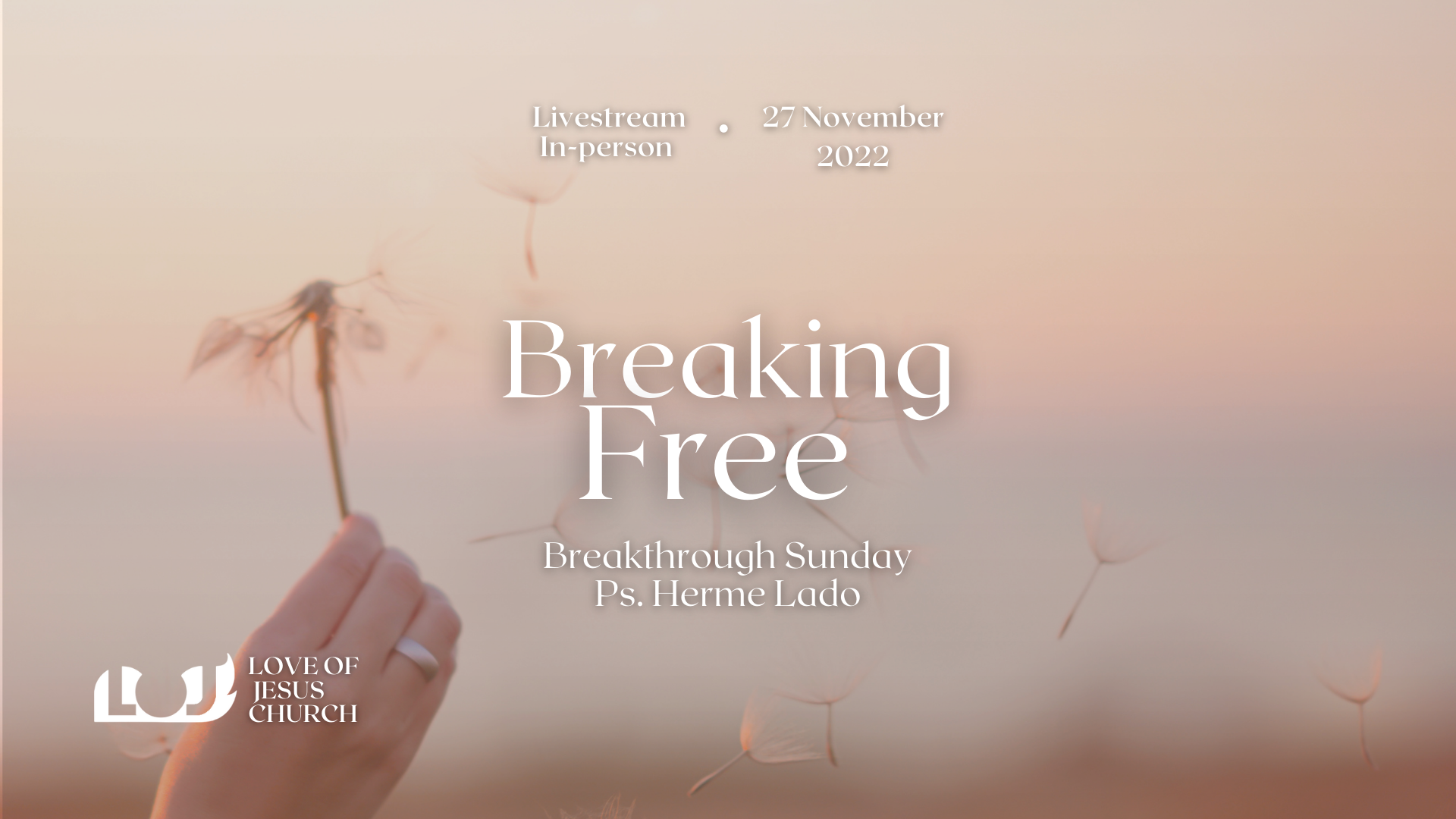 Breaking Free (Breakthrough Sunday) -Ps. Herme Lado