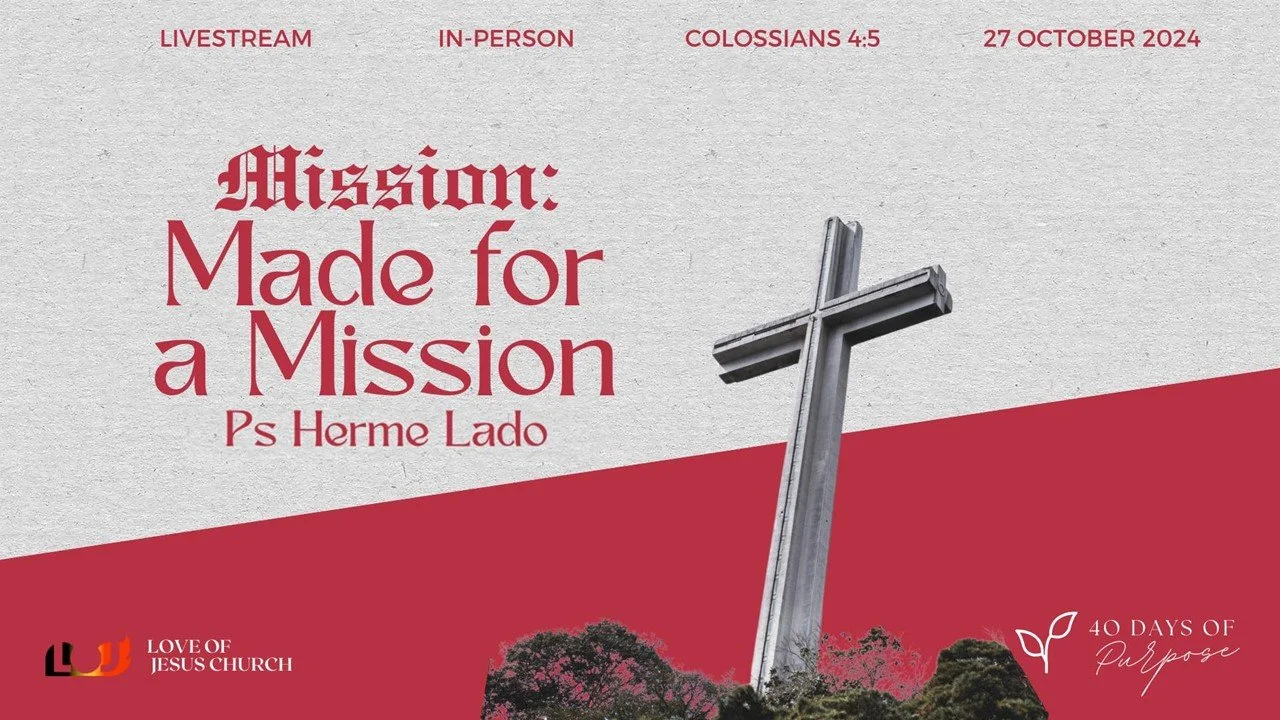 Mission: Made for a Mission- Ps Herme Lado