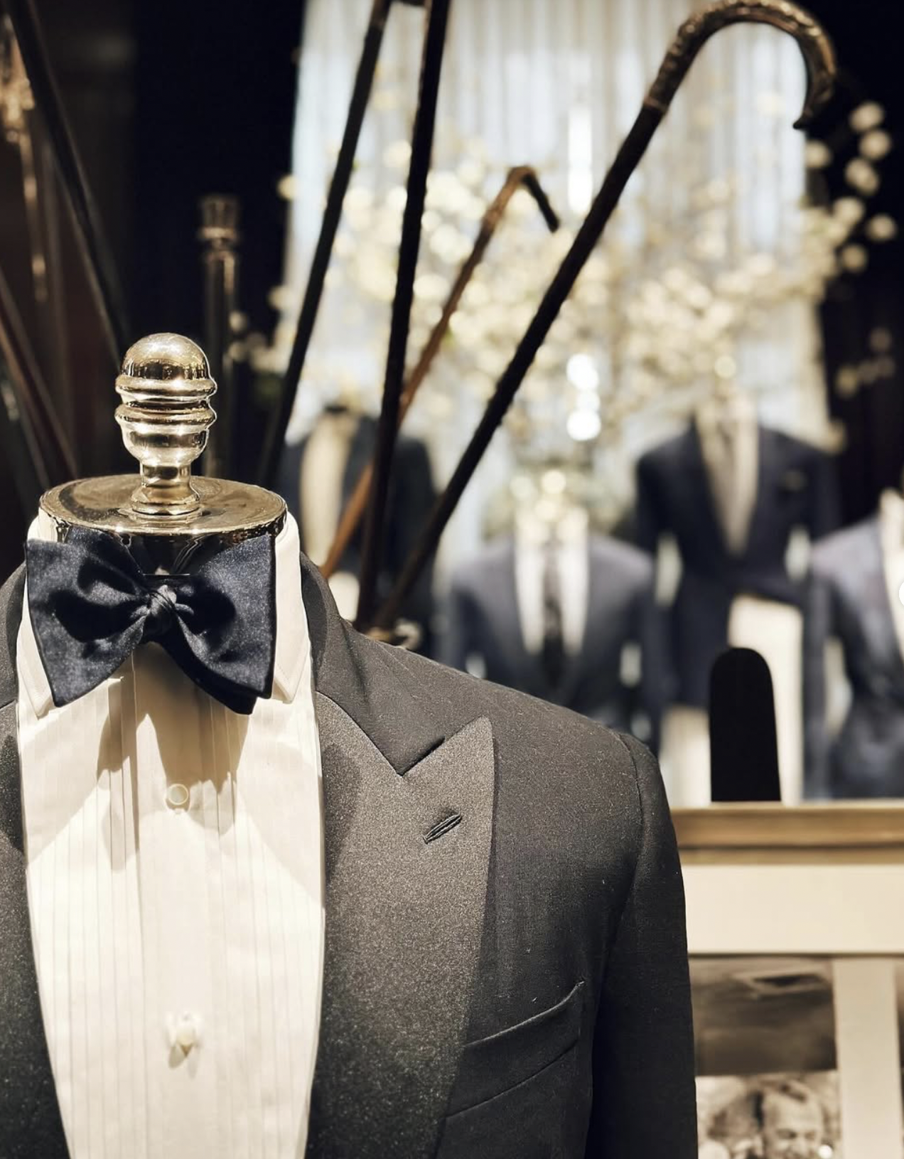 A Tuxedo displayed at Ralph Lauren Madison Avenue