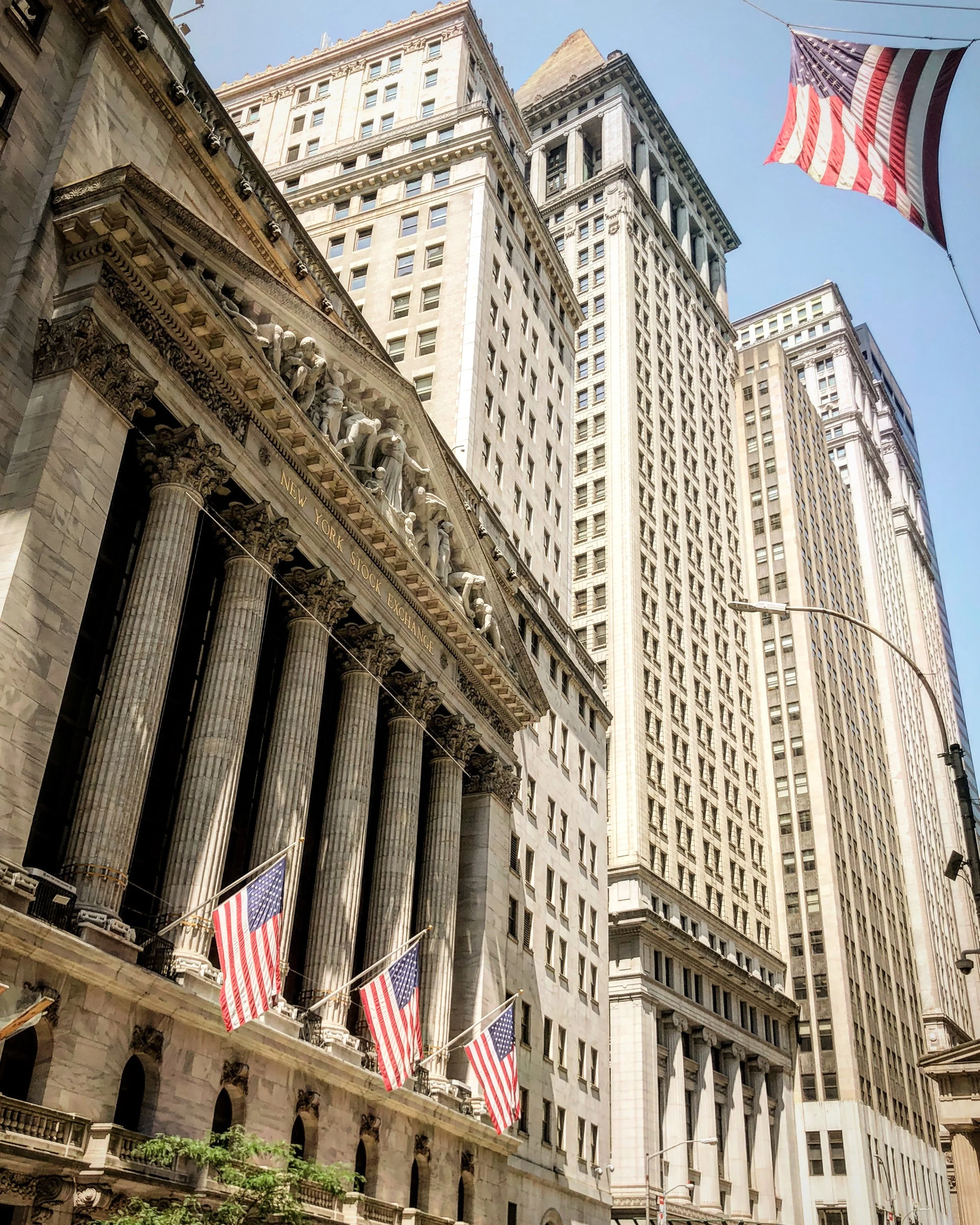  New York Stock Echange and Wall Street 