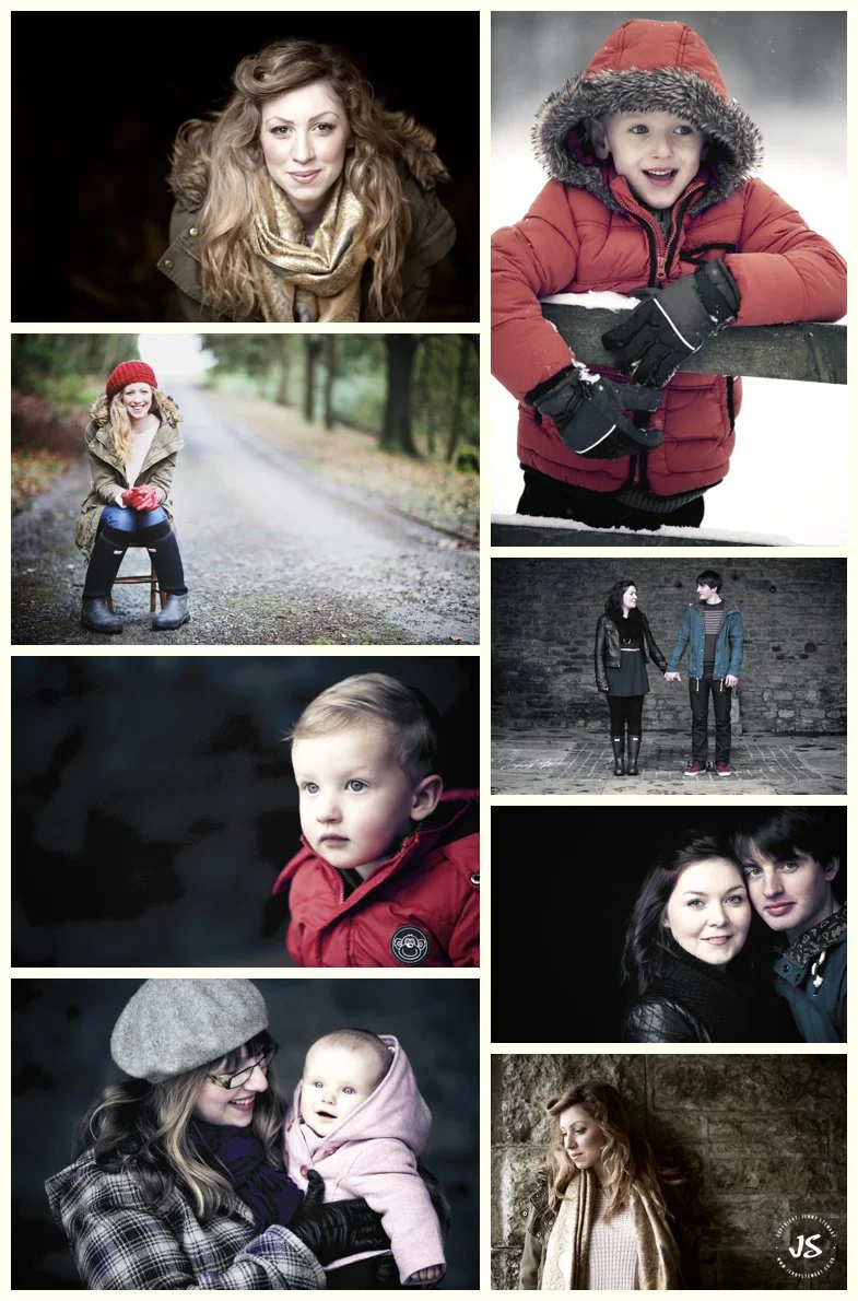 collage of baby, toddler and young adult portraits