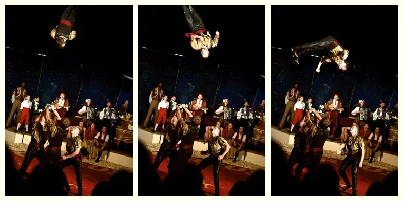 tumblers at Giffords Circus