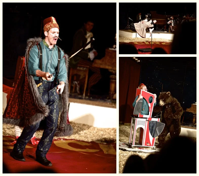 magician at Giffords Circus