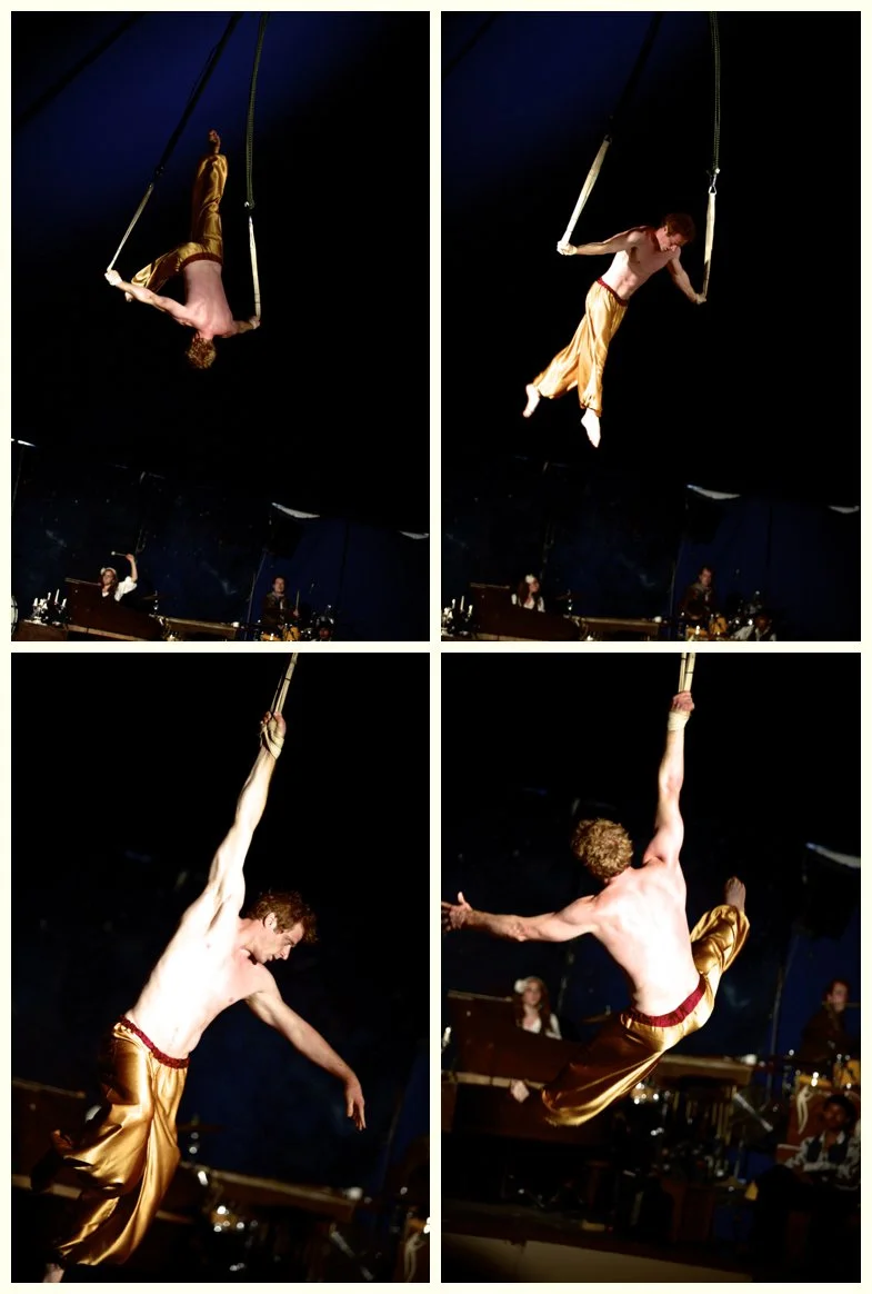 acrobat at Giffords Circus