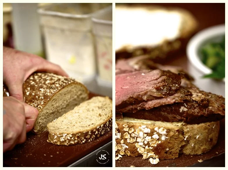 The Royal Exchange beef sandwich