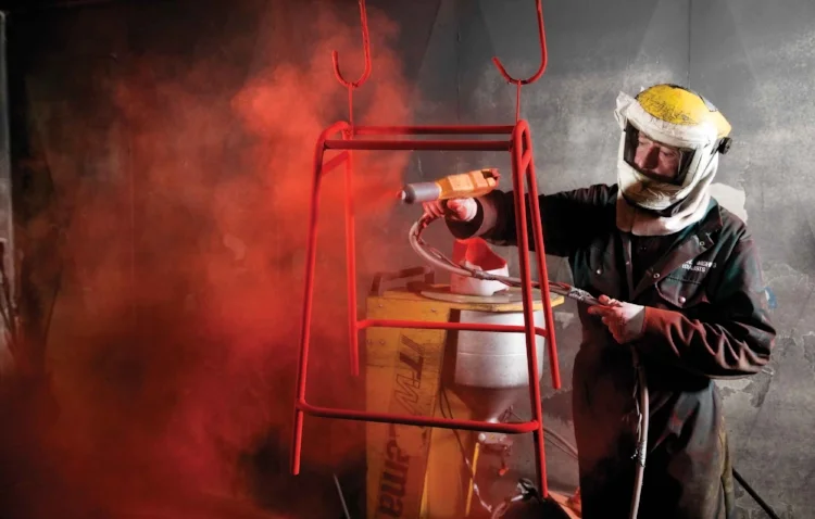 First class powder coating in the North East of England