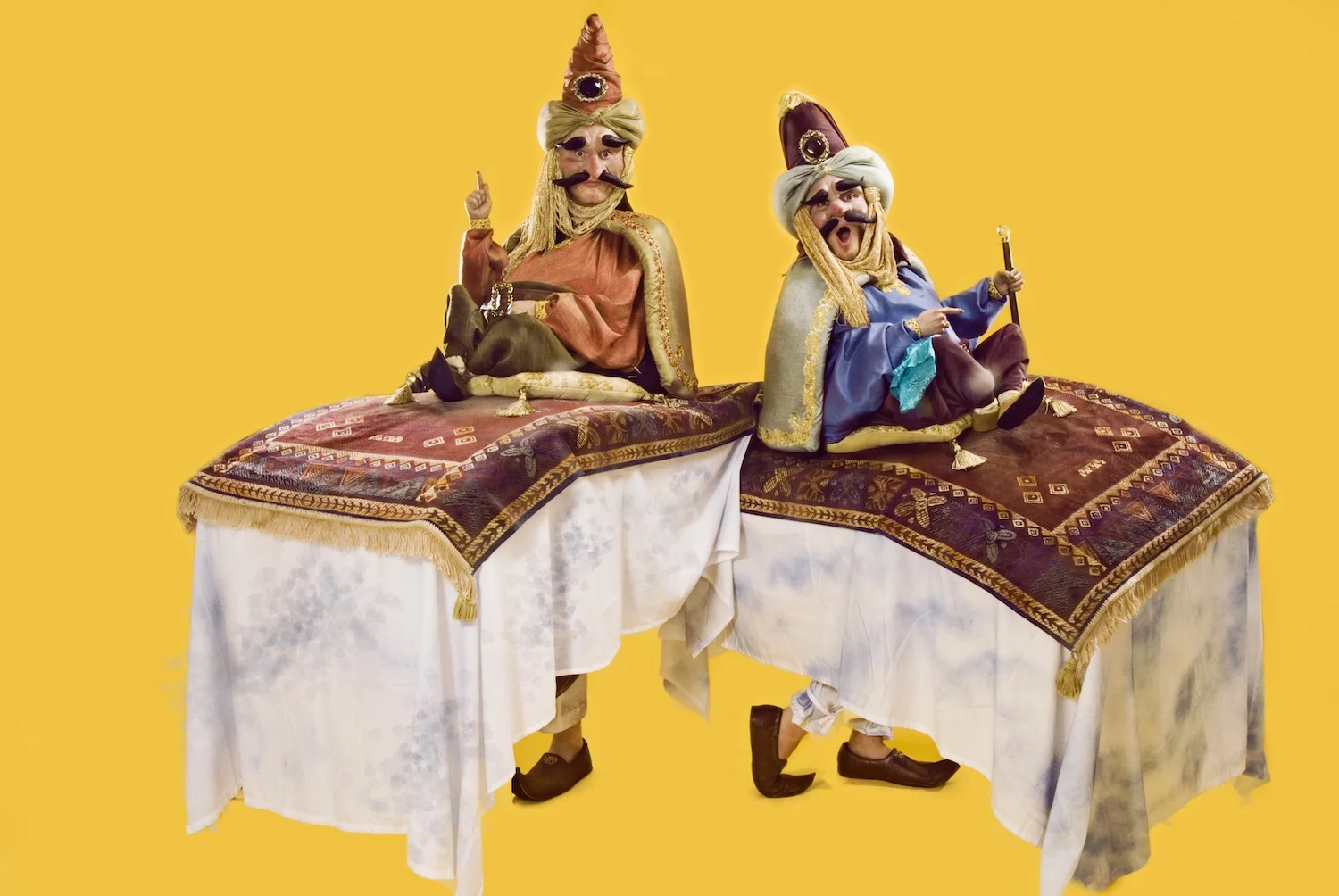 Arabian Nights Flying Carpet Mask Characters