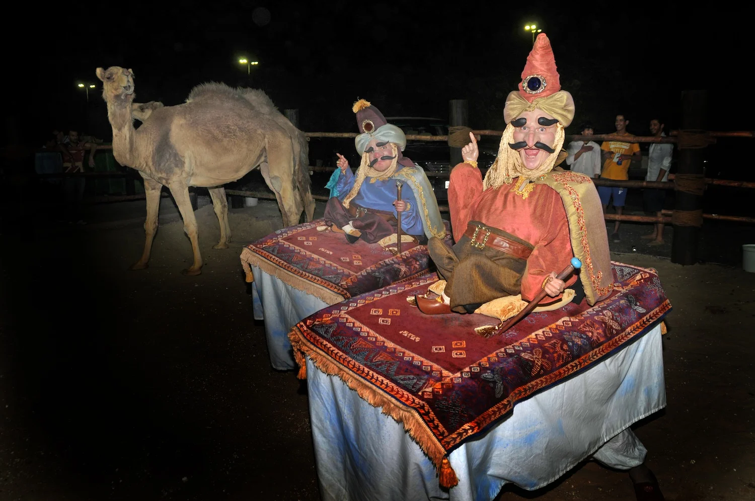 Arabian Nights Mask Puppetry Street Theatre Entertainment