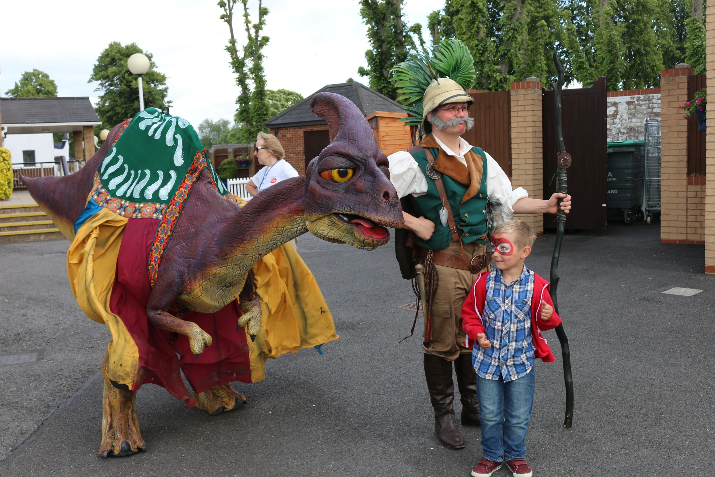 Walkabout Street Performance Dinosaur