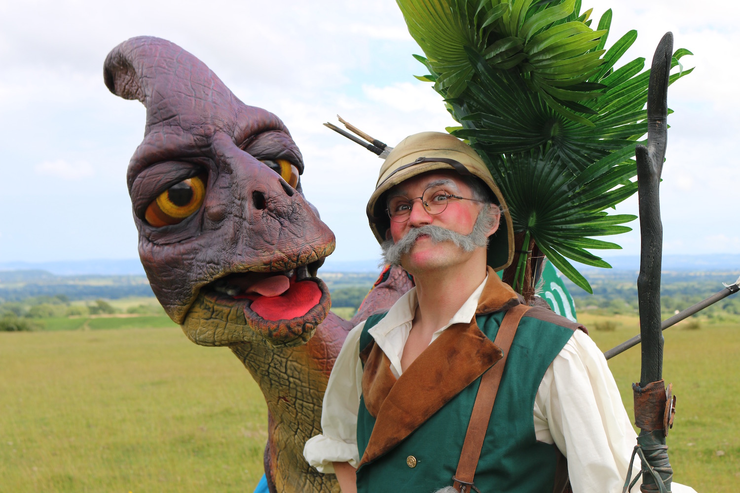 Dinosaur Explorer Animatronic Parasaurolophus
