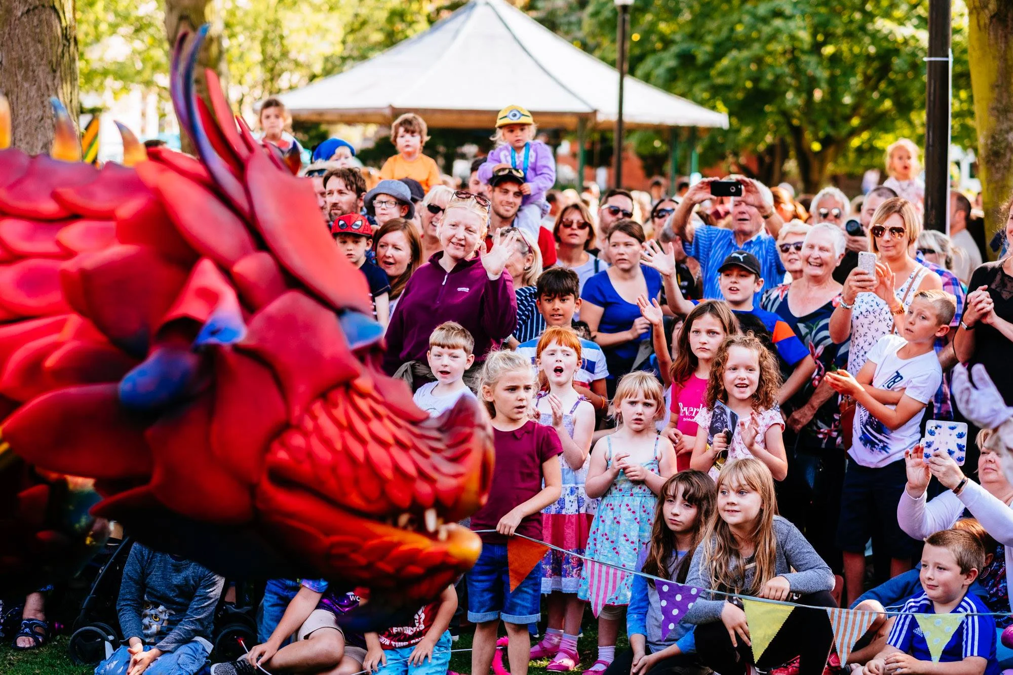 Animatronic Dragon Family Entertainment Show Epico