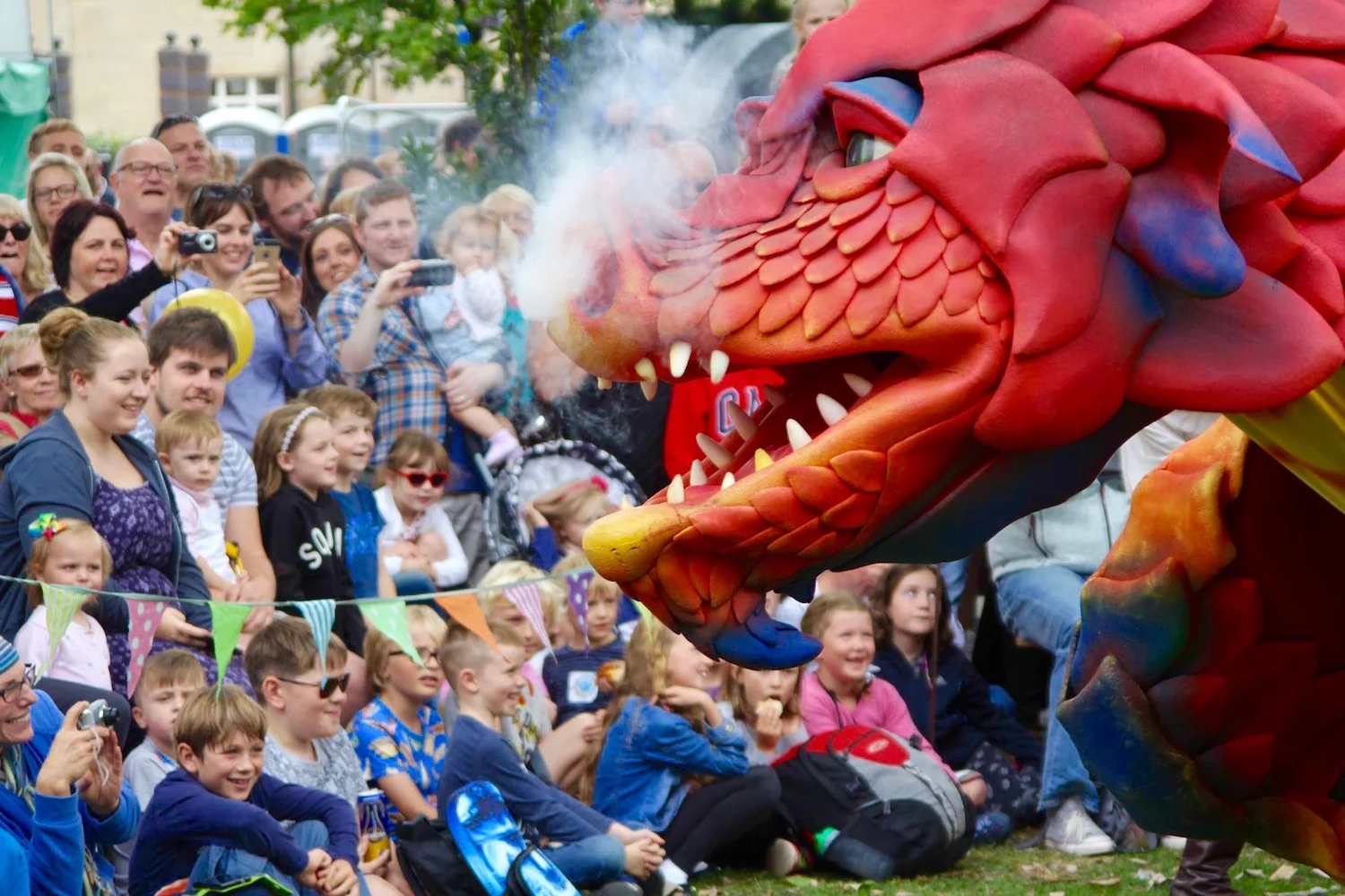 Epico the Dragon Family Entertainment Street Theatre Festival Show