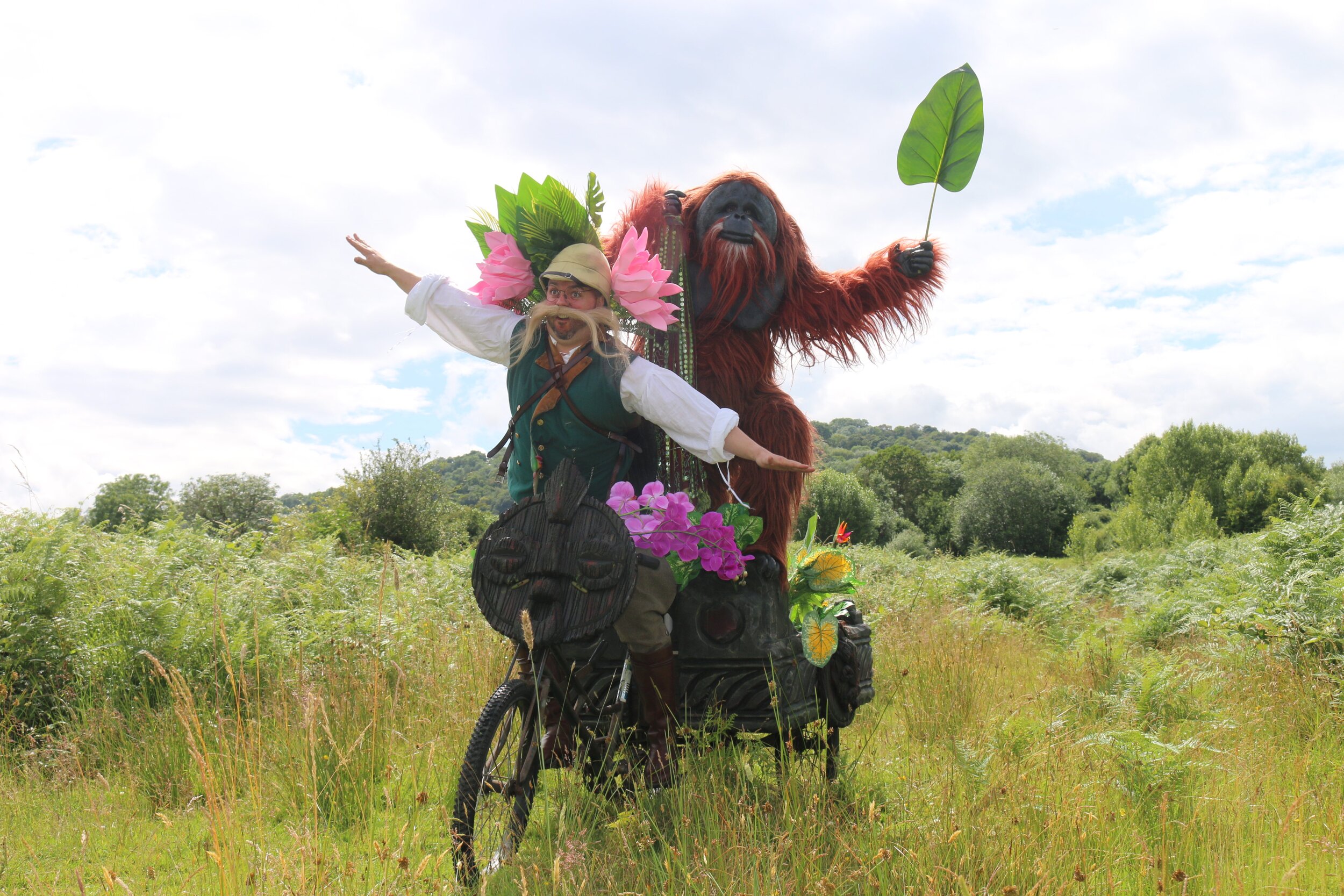 Orangutan Costume Tropical Jungle Walkabout Entertainment