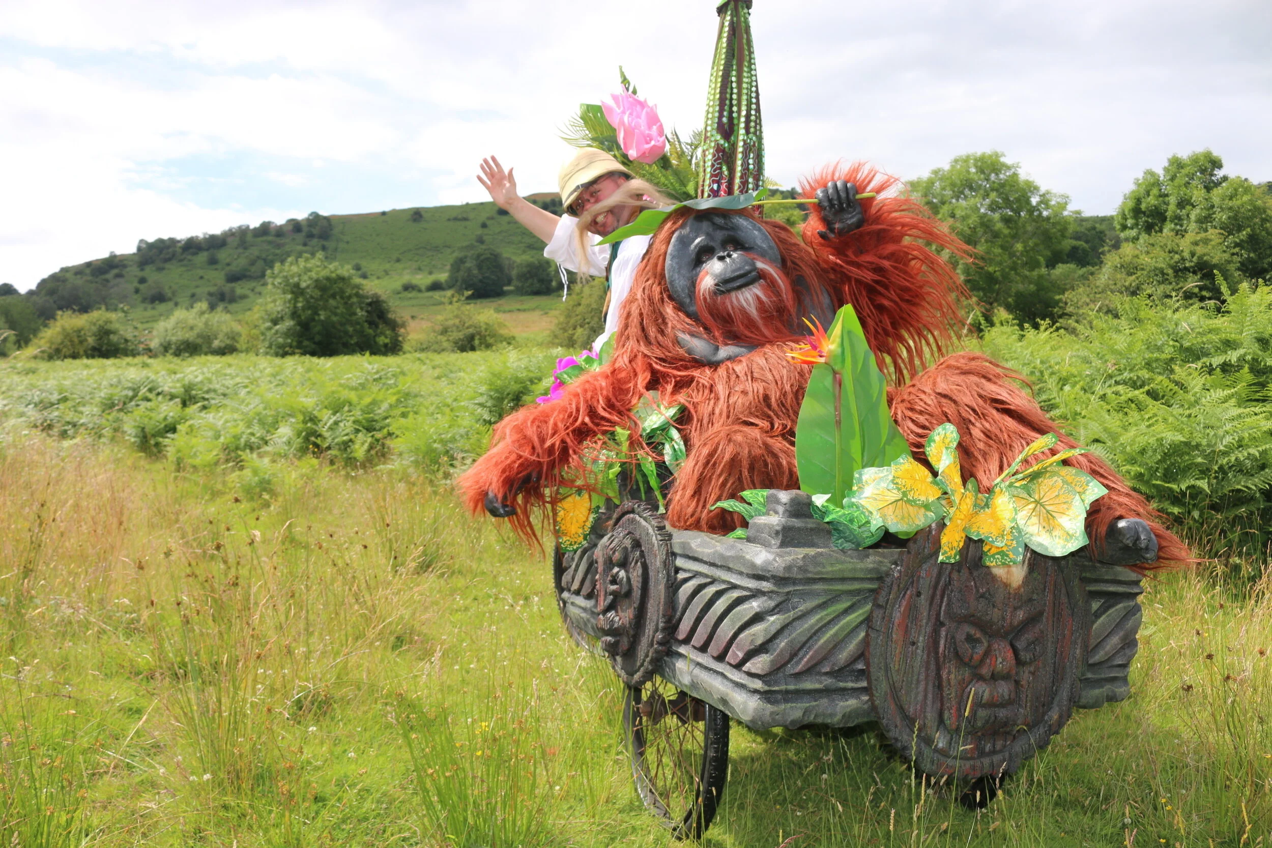 Victorian Explorer Tropical Tricycle Orangutan