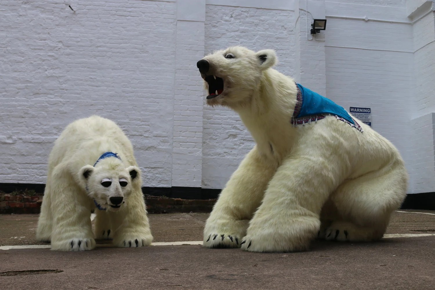Puppet Making: Animatronic Polar Bear Costume