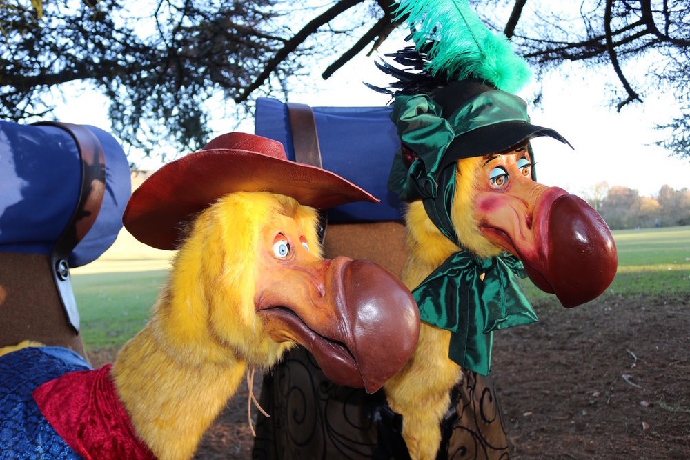 Puppet Designers: Animatronic Dodo Costume Character