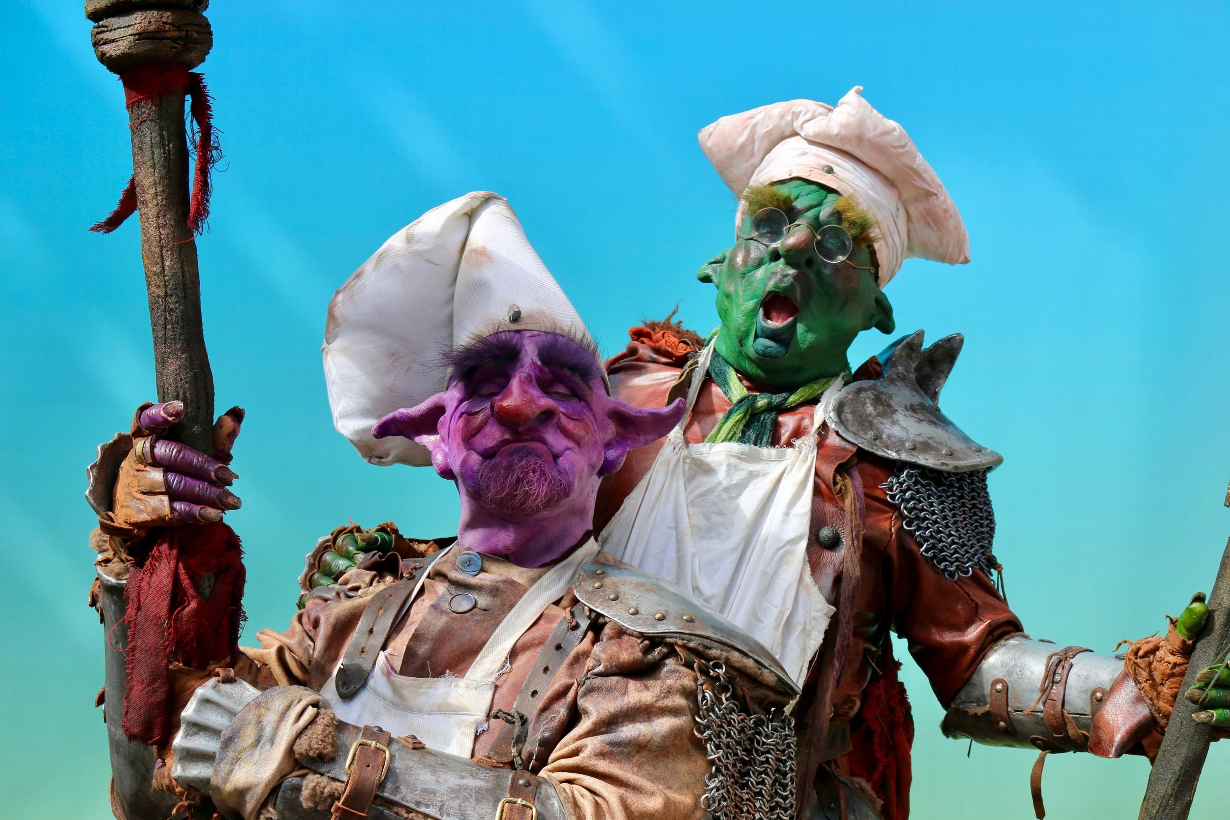 Medieval Goblin Orc Creature Suits