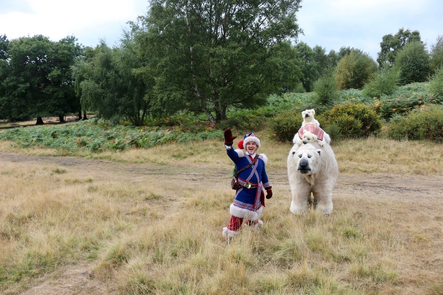 Animatronic Costume Polar Bear Family Entertainment Children