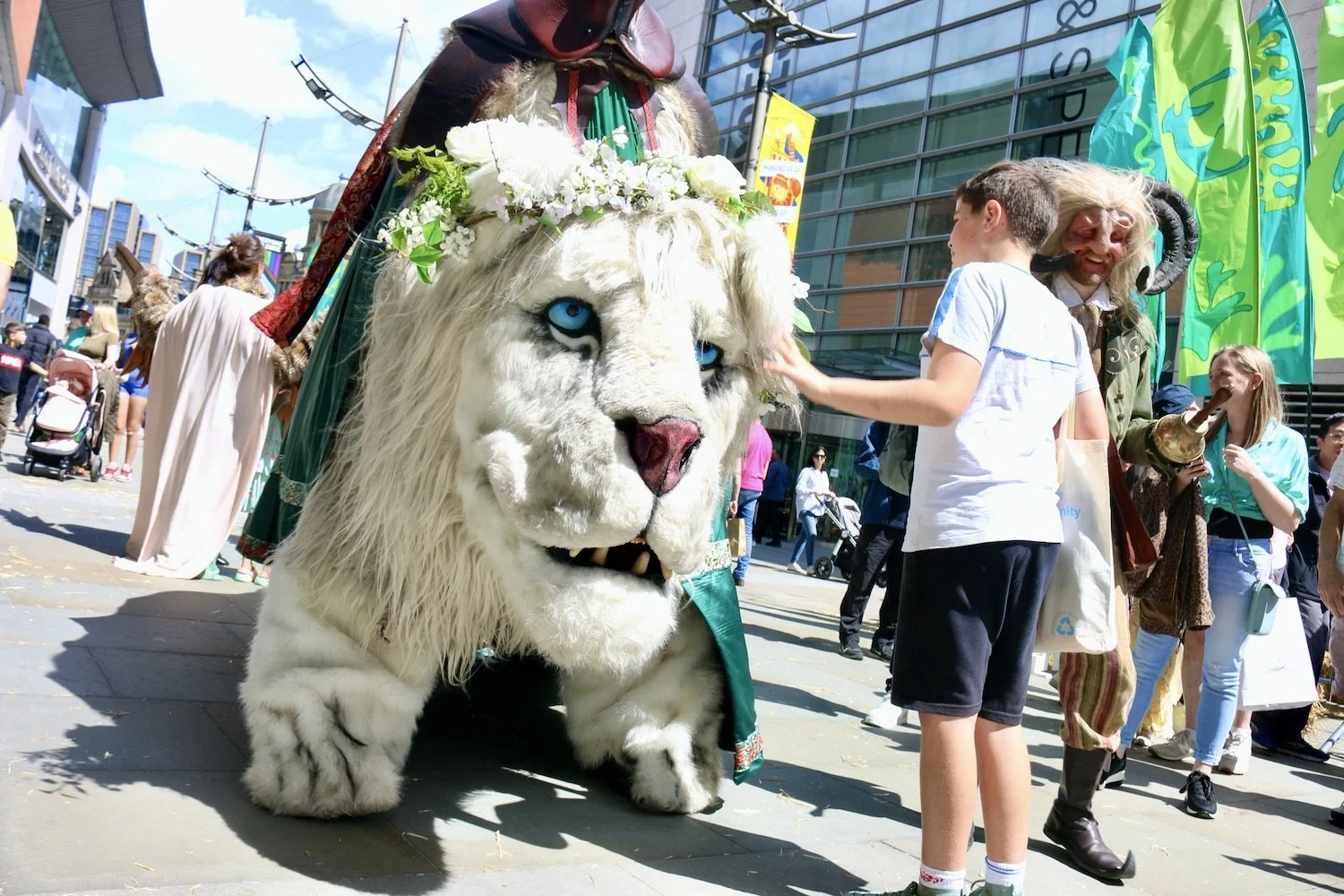 Giant Lion Animatronic Puppet Street Theatre