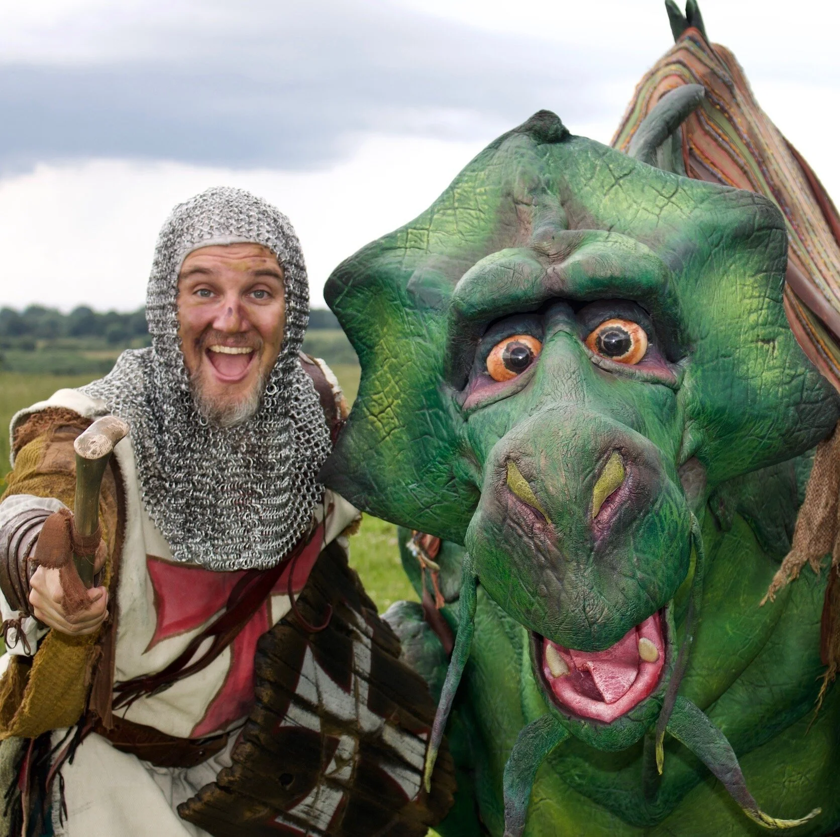 St George Dragon Medieval Walkabout Entertainment 