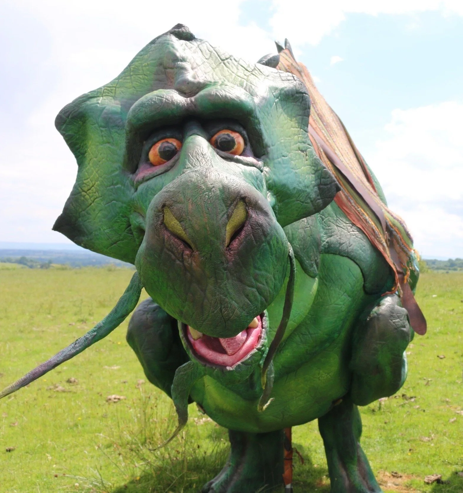 Green Dragon St Georges Day Medieval Historical Walkabout Entertainment