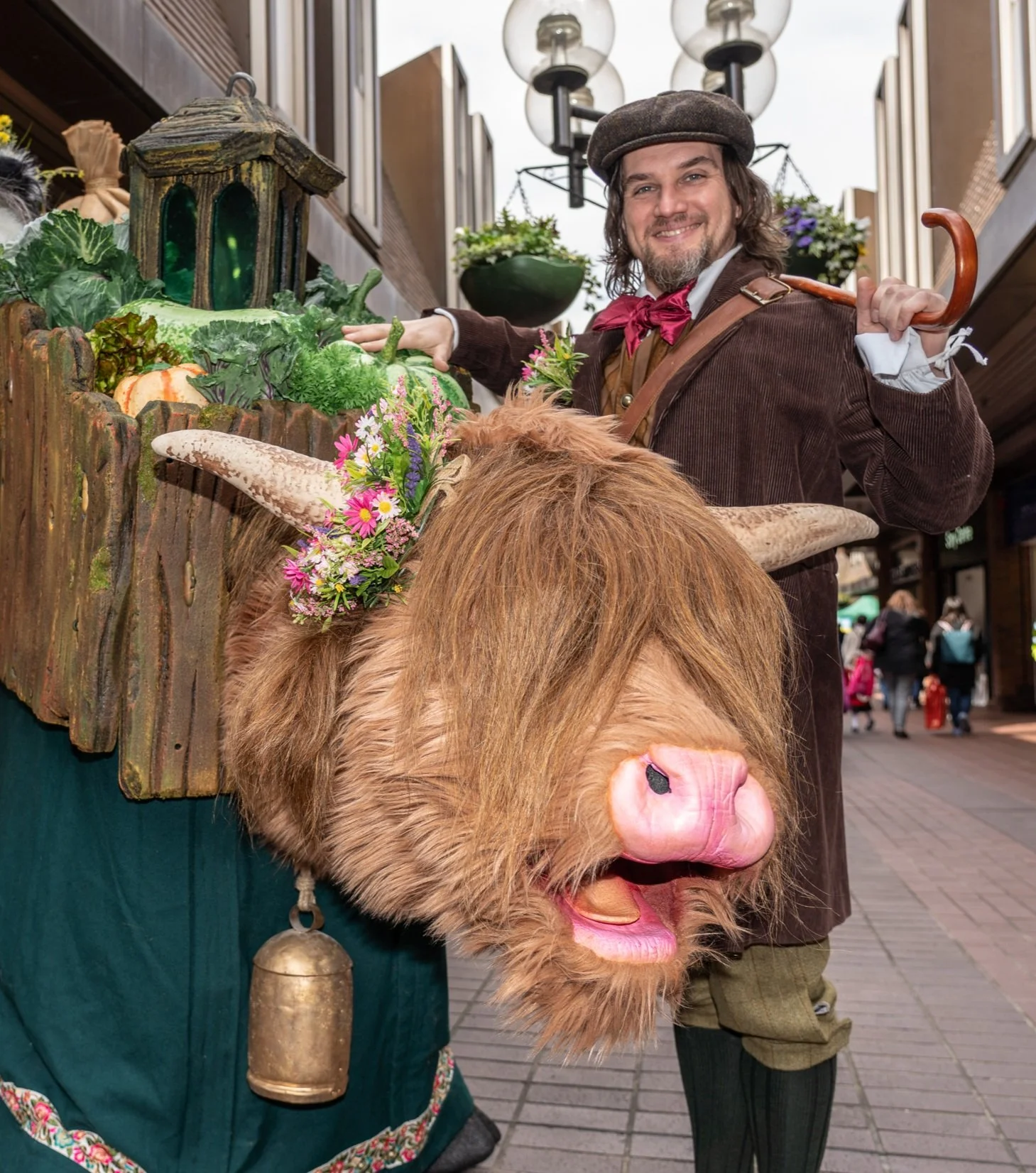 Animatronic Highland Cow Walkabout Creature
