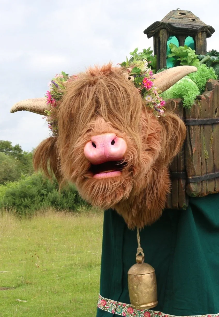 Animatronic Highland Cow
