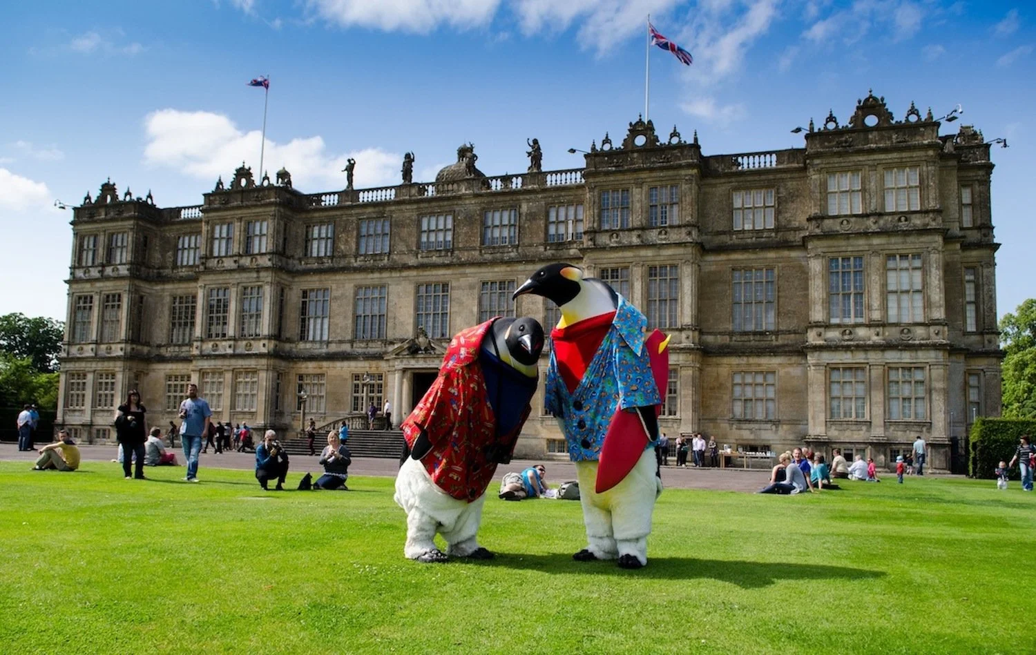 Penguin Holiday Summer Environmental Street Theatre