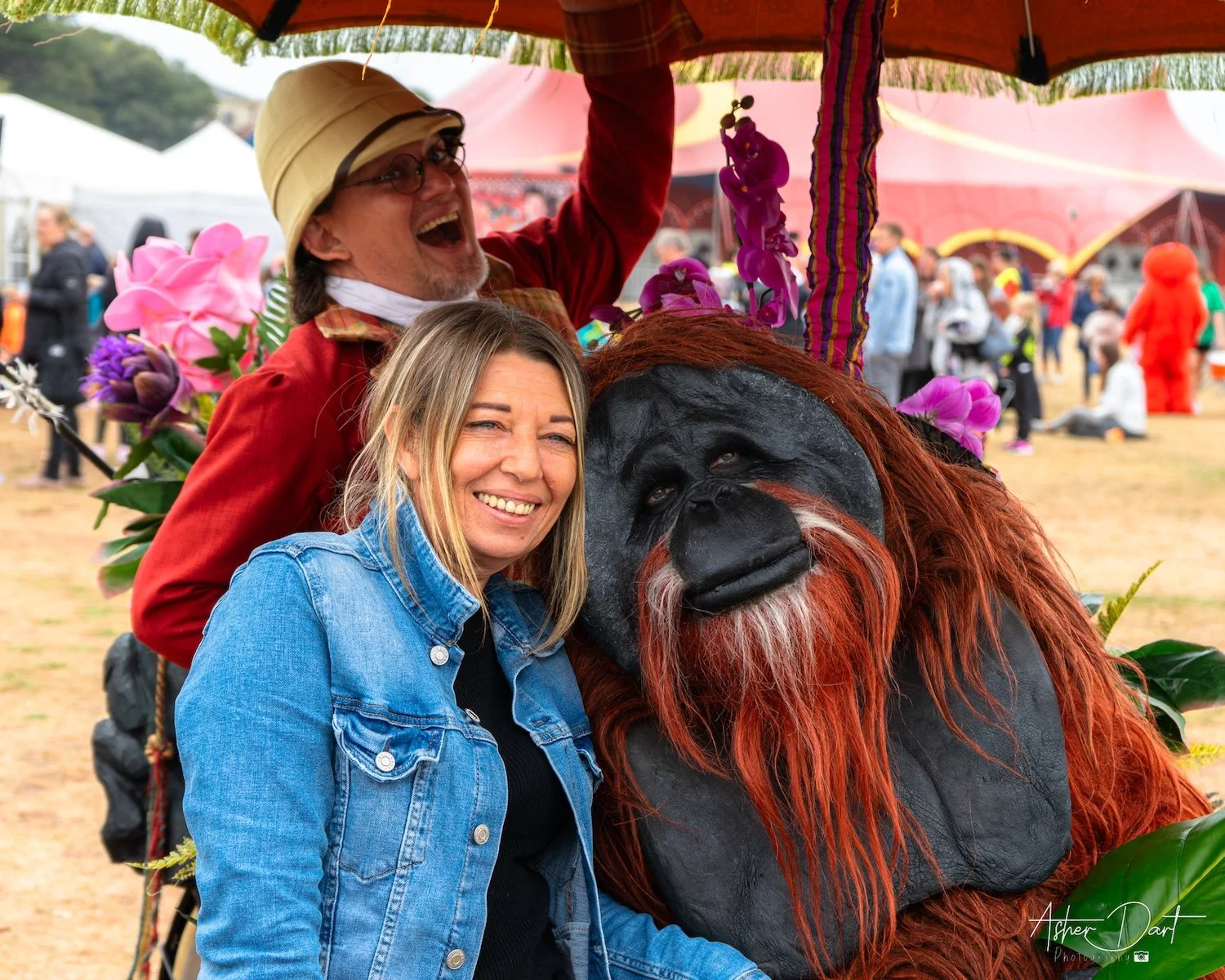 Orangutan Tricycle Explorer Walkabout Entertainment Performance
