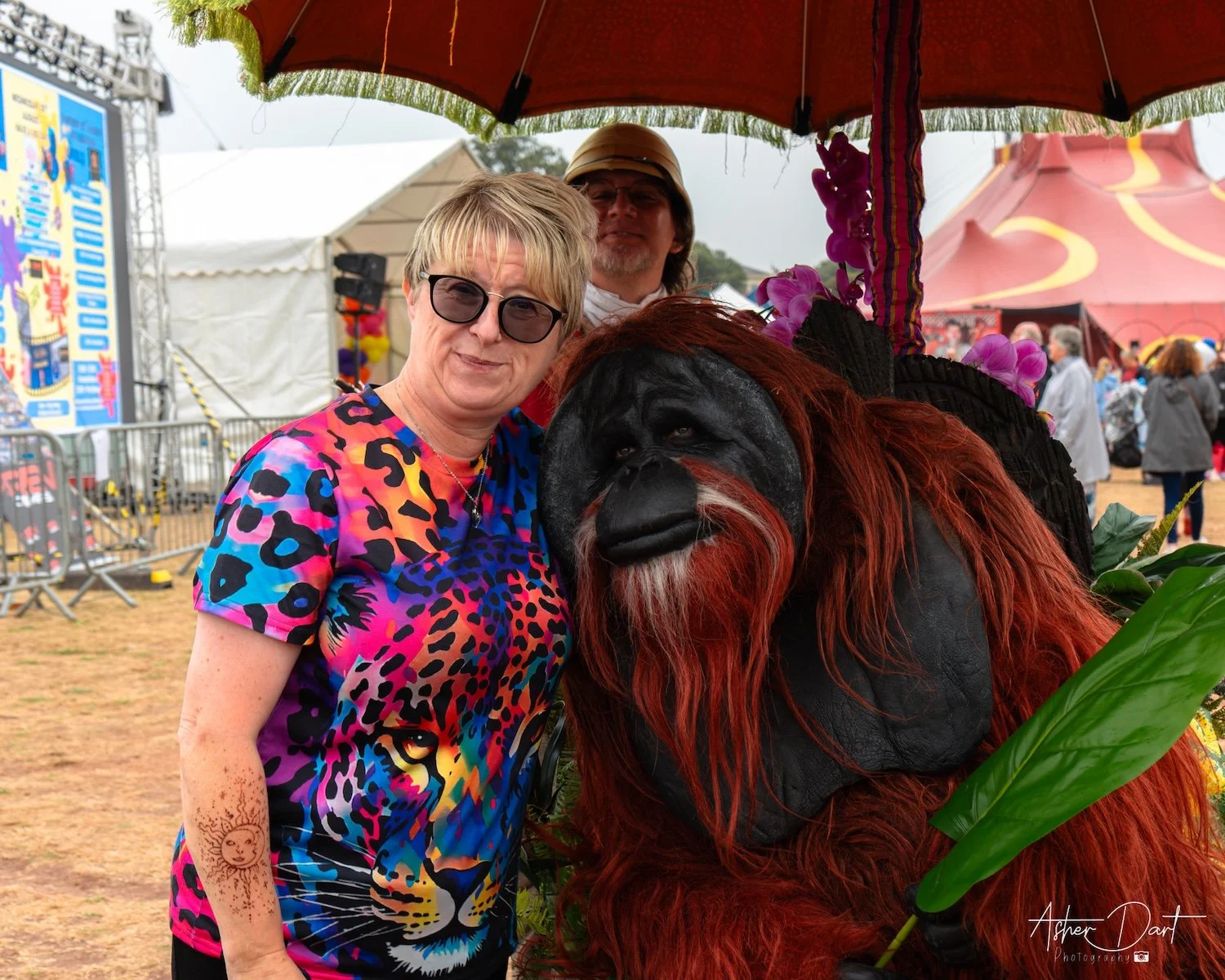 Realistic Orangutan Great Ape Costume Performance