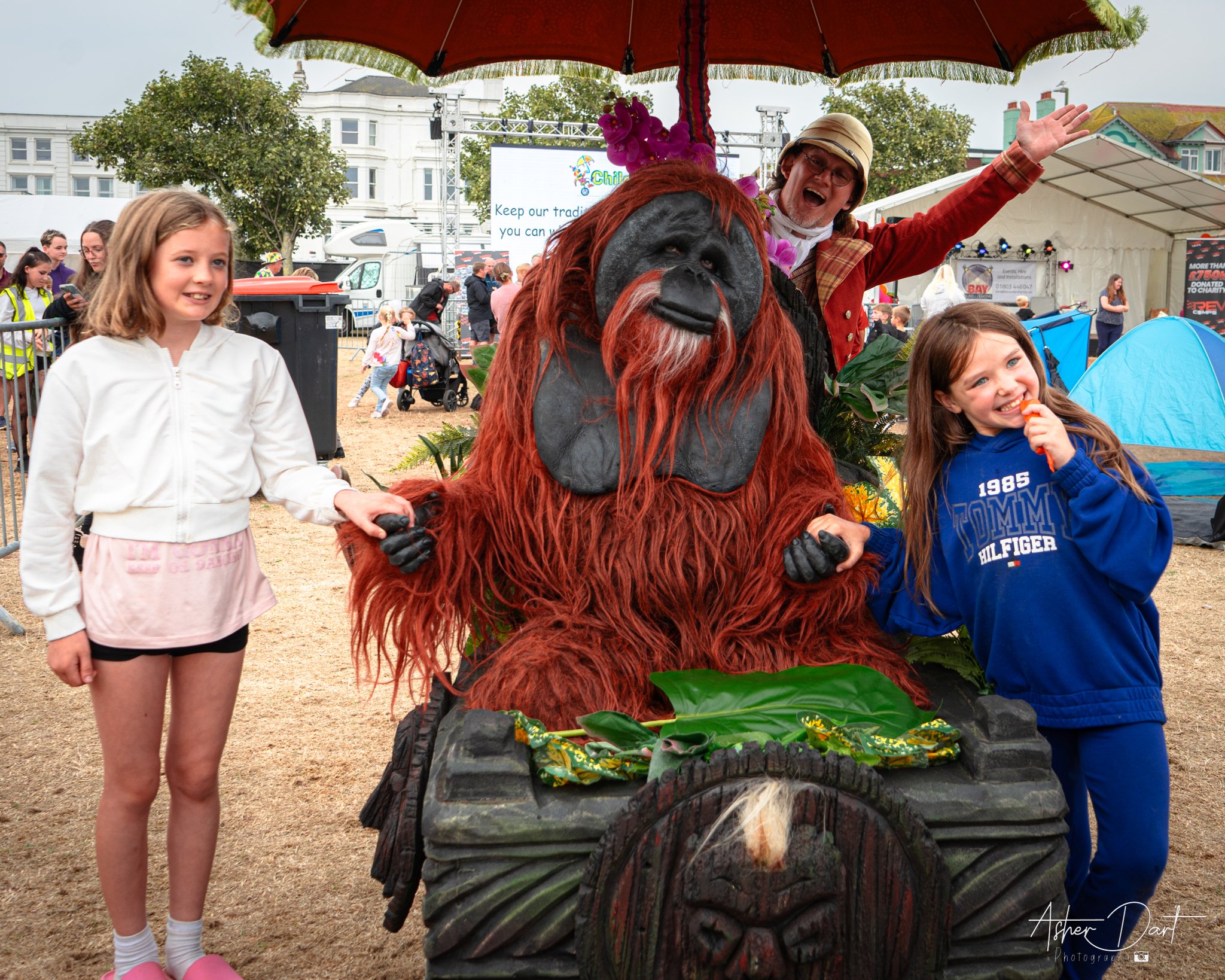 Realistic Great Ape Orangutan Costume Character