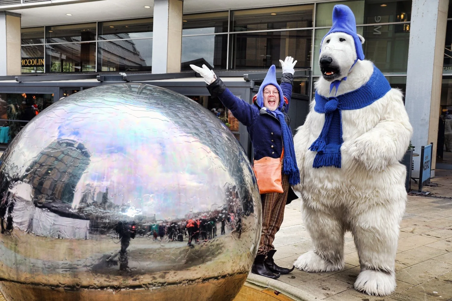 Elf Polar Bear Walkabout Meet & Greet Costume Characters Xmas