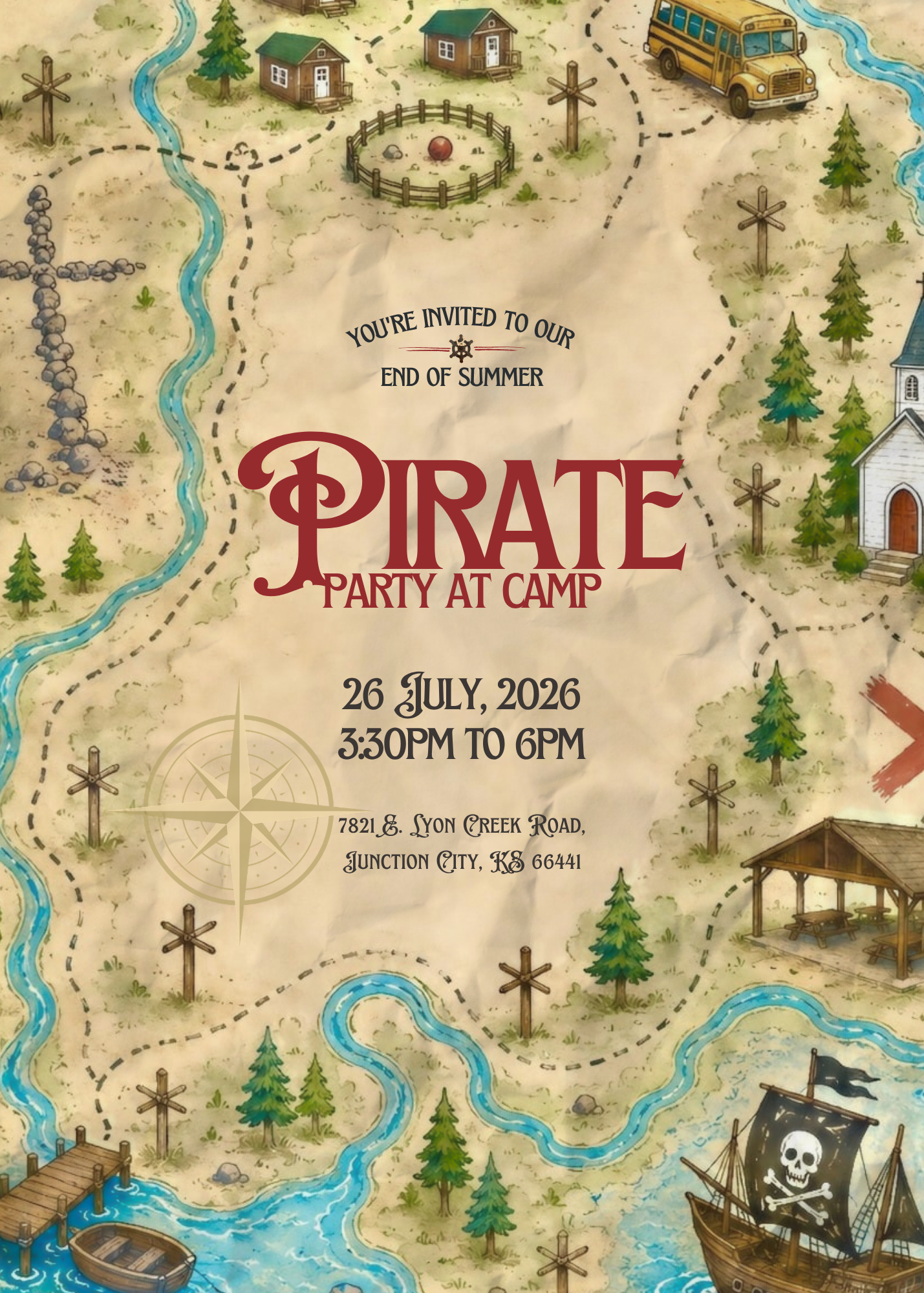 End of Summer Pirate Party