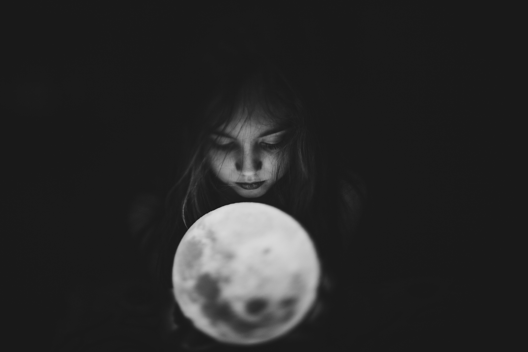 Tell Me The Story About How The Sun Loved The Moon So Much He Died Every Night To Let Her Breathe Ashlee Krammes Fine Art Photography