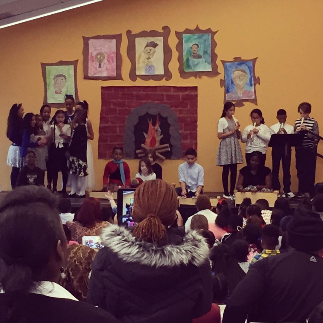 So proud of our talented young musicians who performed a special song at the winter extravaganza.