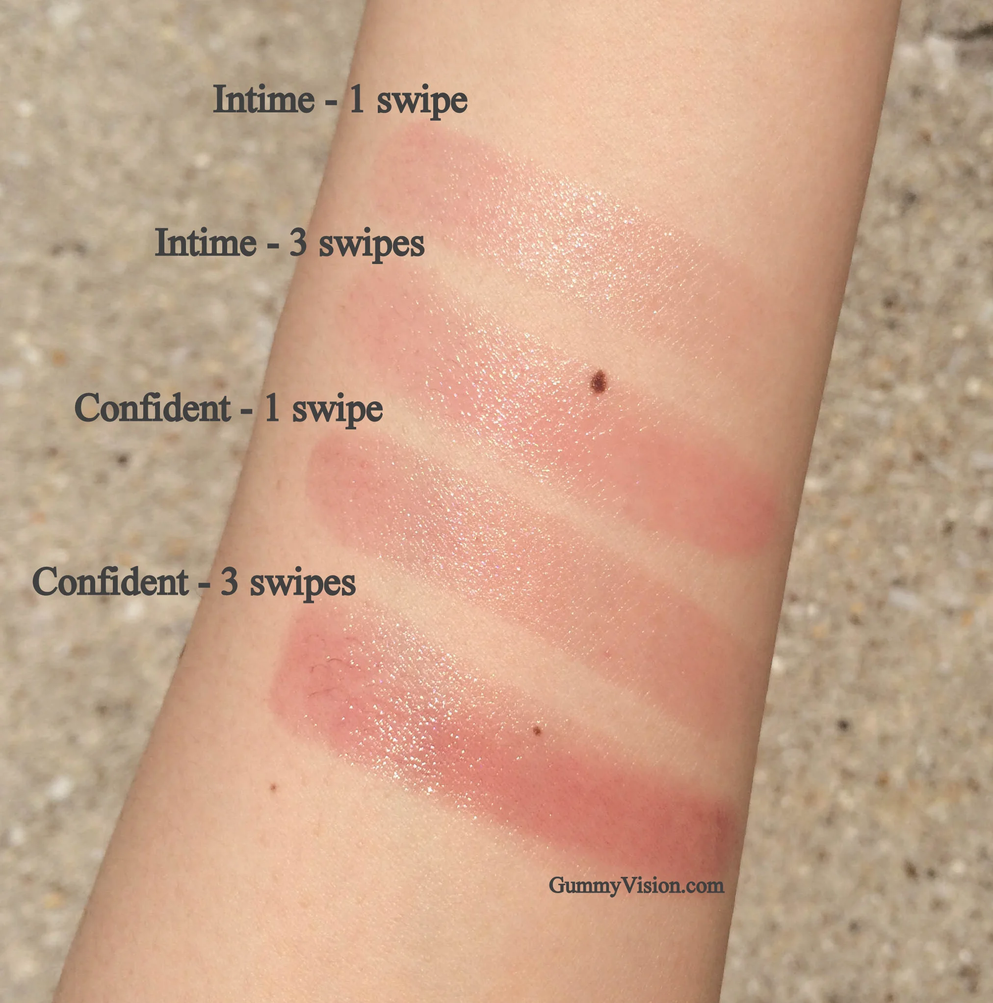 Chanel Rouge Coco Shine in 93 Intime & 94 Confident