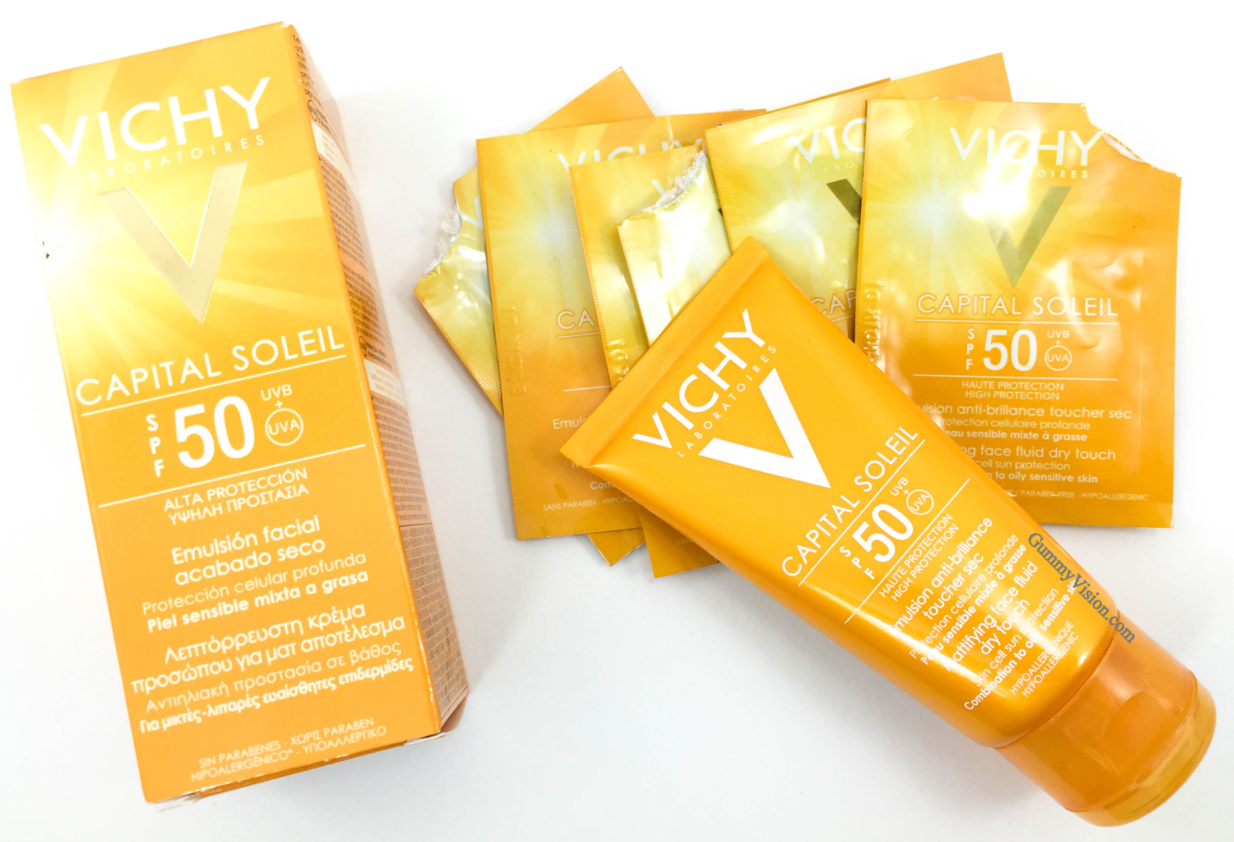 Vichy capital soleil spf 50 флюид